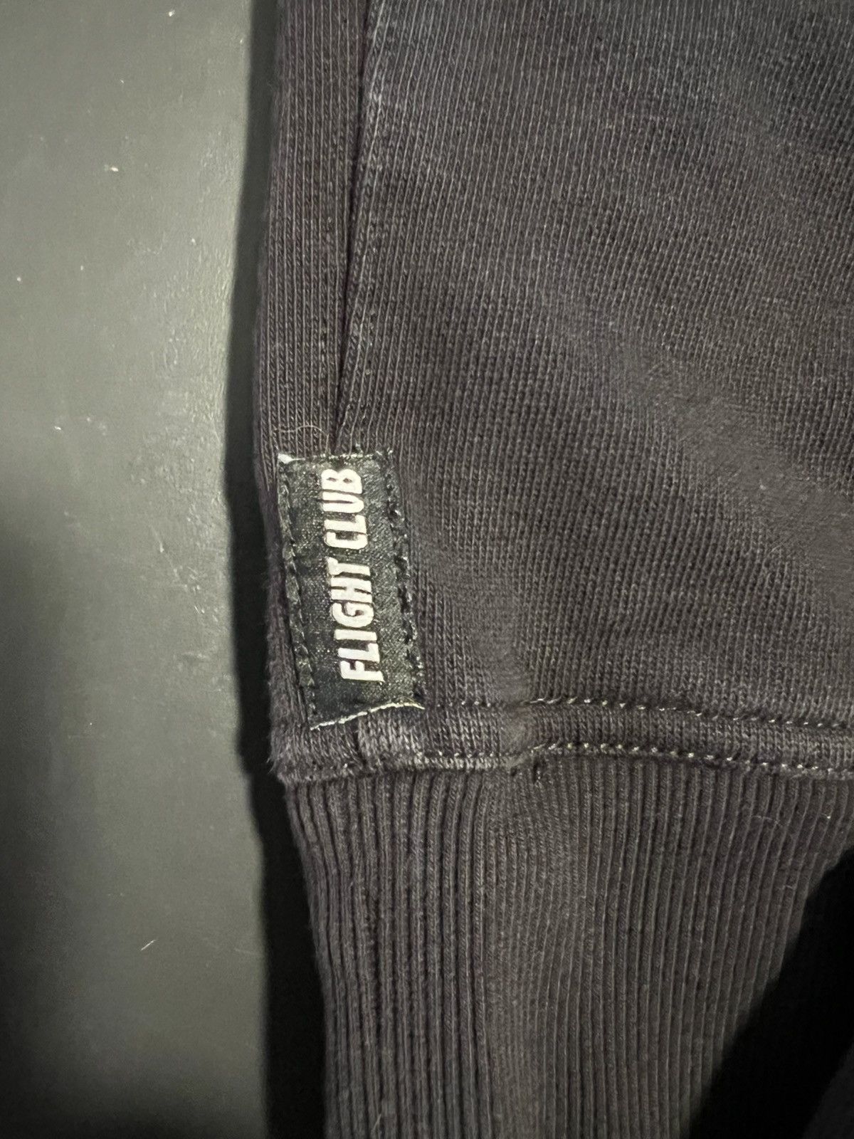 Flight Club Flight Club Men’s Black Sweatshirt with Lettering Size US S / EU 44-46 / 1 - 4 Thumbnail