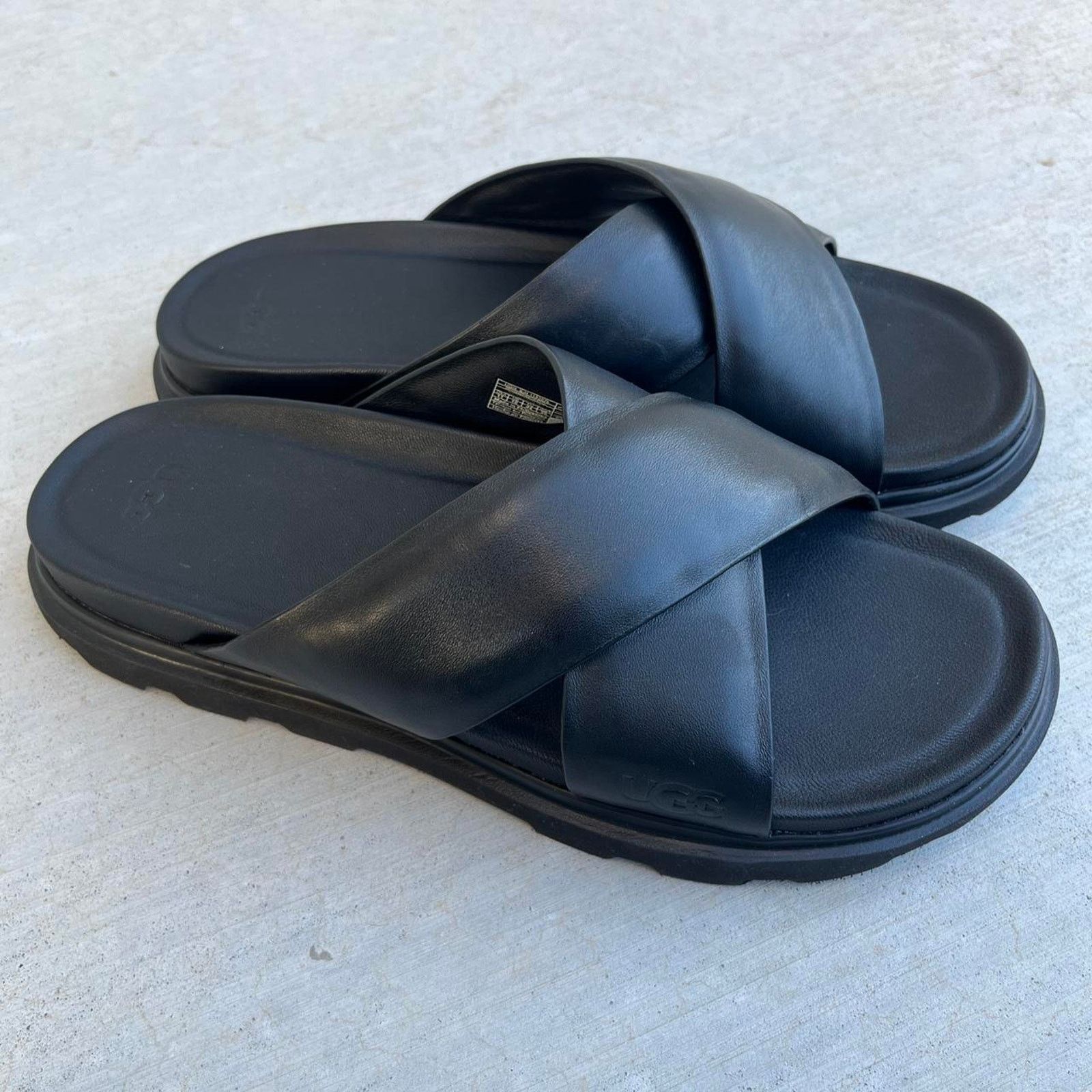 Ugg Ugg Leather Sandals Size US 11 / EU 44 - 2 Thumbnail