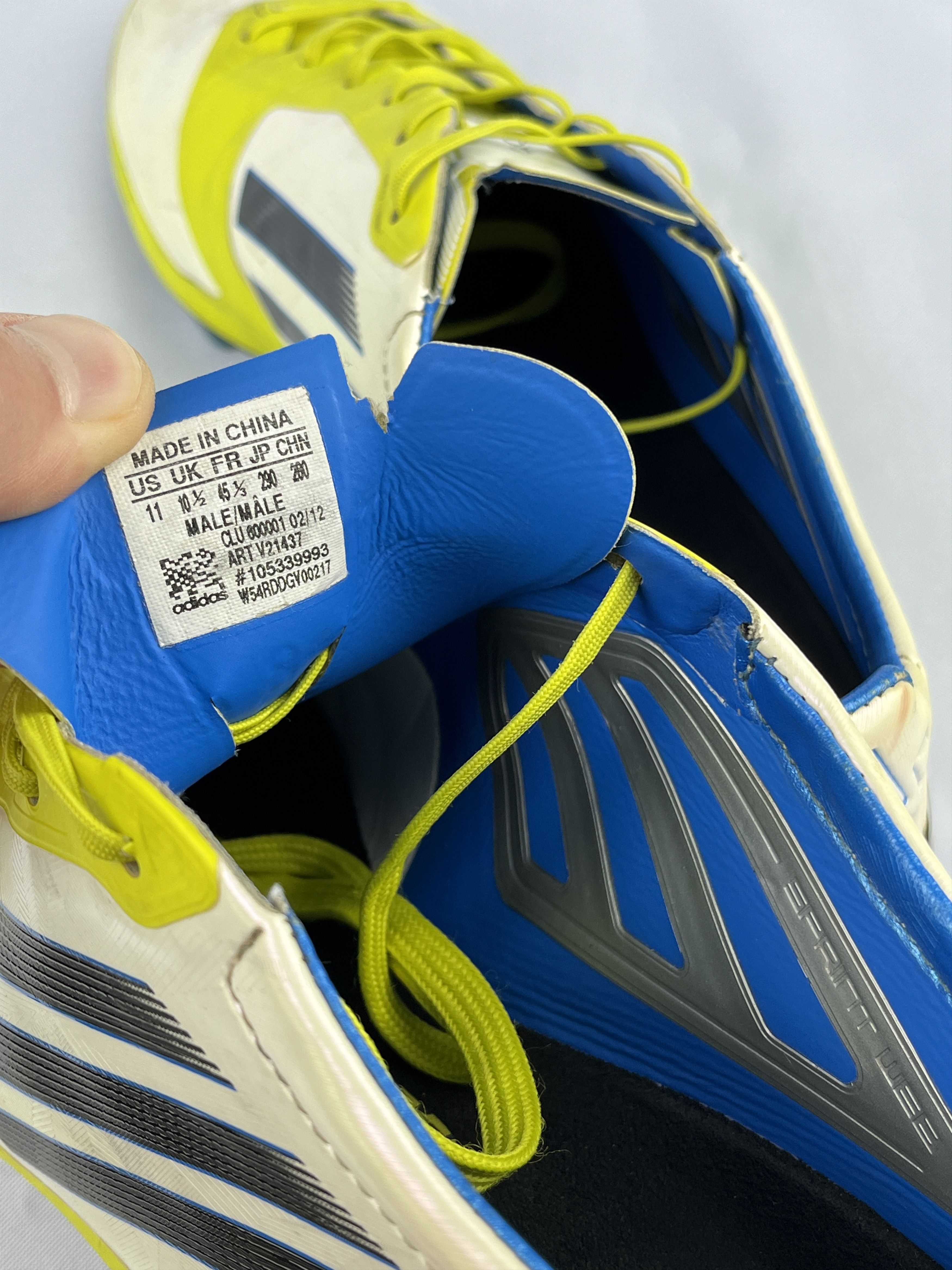 Adidas Adidas Adizero F50 FG V21437 Soccer Cleats US 11 UK 10 EU 45 Size US 11 / EU 44 - 19 Thumbnail