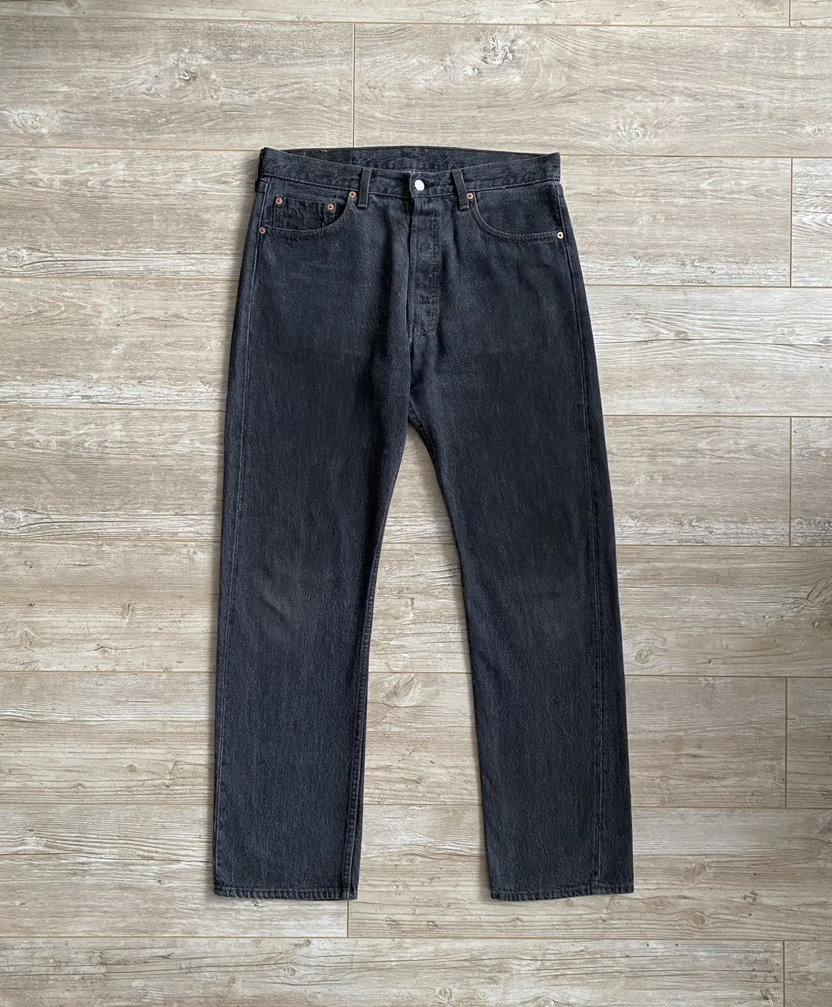 Levi's × Vintage Levi’s 501 Vintage Made in USA Jeans Size US 34 / EU 50 - 9 Thumbnail