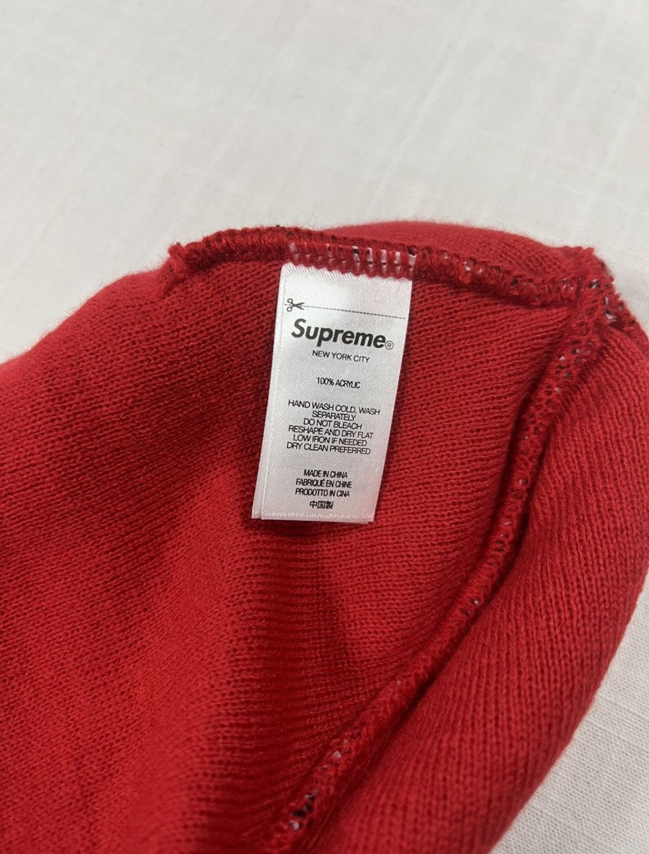 Supreme Supreme Red Paisley Bandana Beanie Size ONE SIZE - 3 Thumbnail