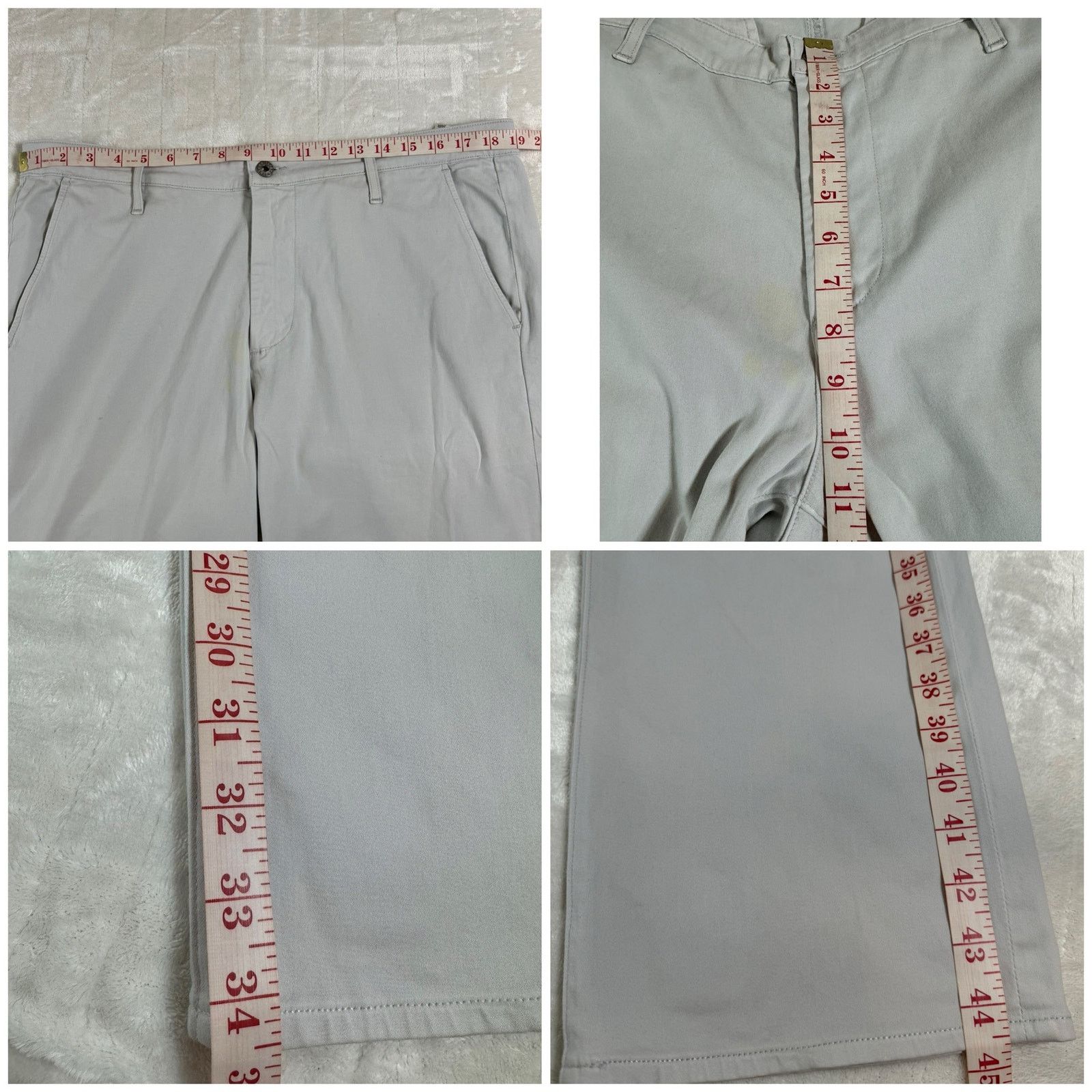 AG Adriano Goldschmied Adriano Goldschmied AG The Lux Khaki StyleTailored Mens 36R Size US 36 / EU 52 - 6 Thumbnail