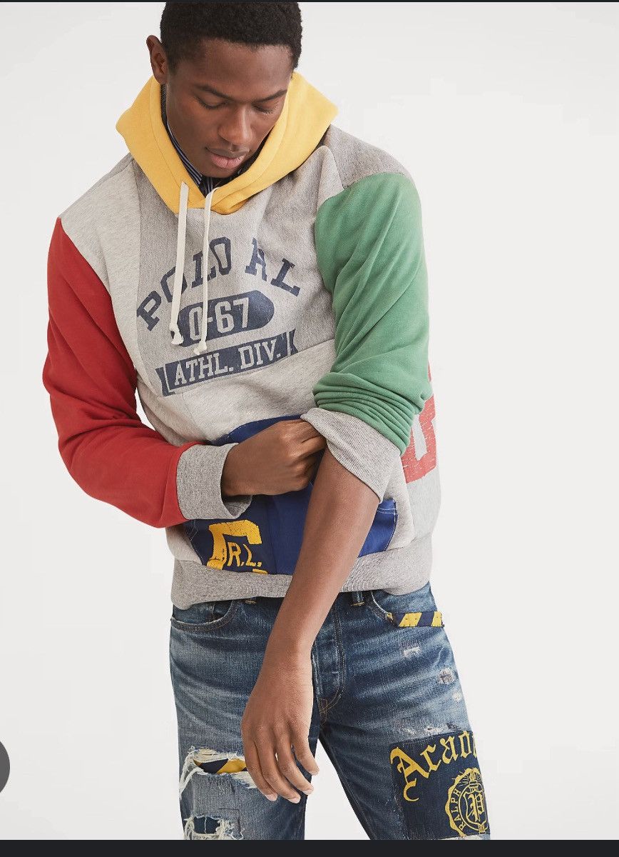 Polo Ralph Lauren Polo Ralph Lauren limited edition patchwork hoodie. Size US XS / EU 42 / 0 - 13 Thumbnail