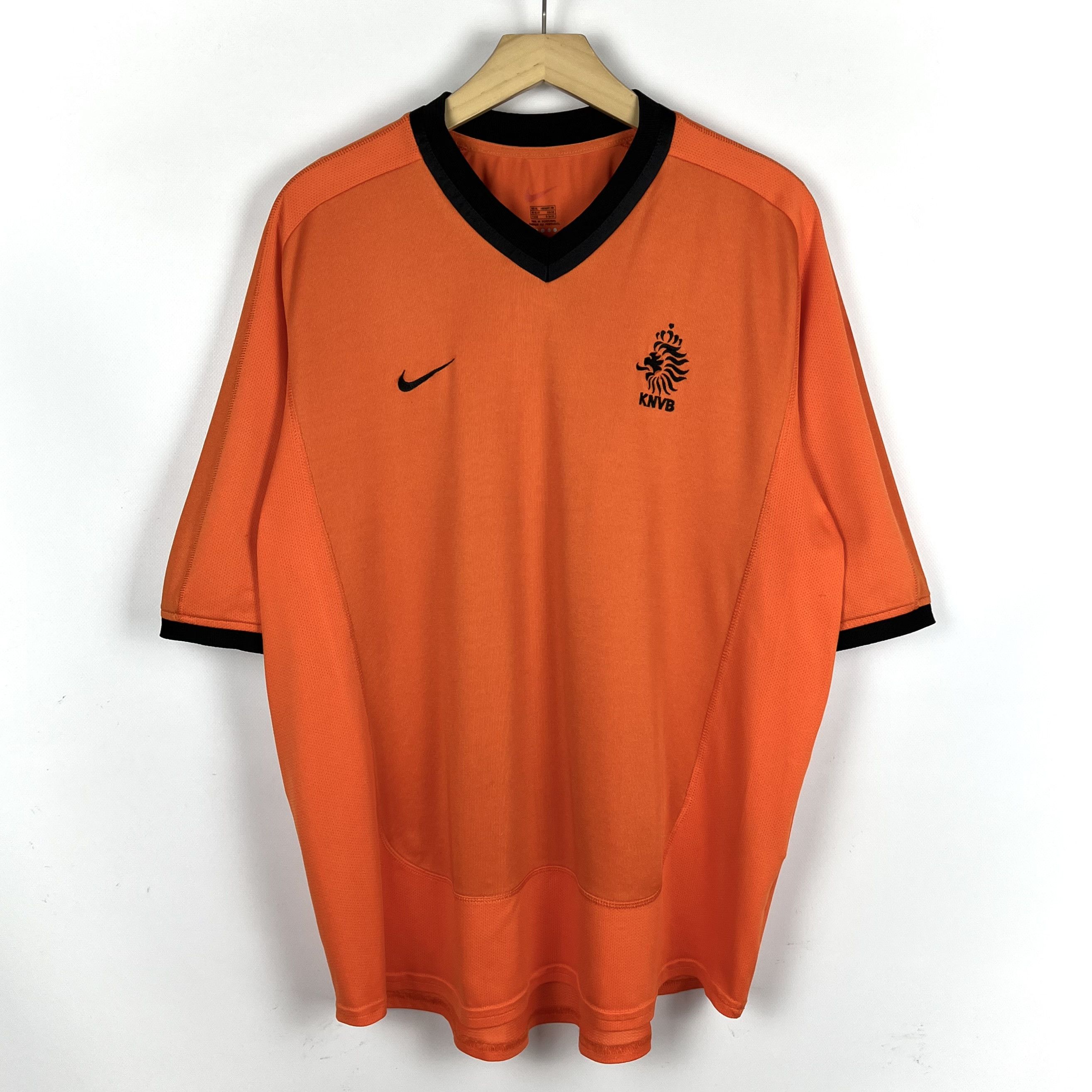 Nike Vintage Nike Netherlands Holland Home Soccer Jersey 2000/02 Size US XL / EU 56 / 4 - 1 Thumbnail