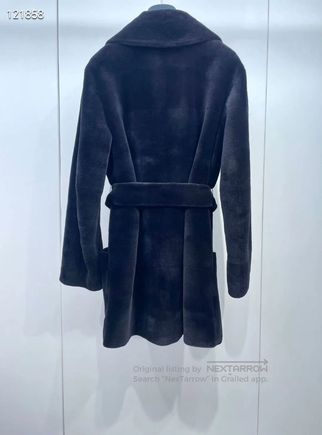 Dior Dior Mink Fur Belted Long Coat. Size XS / US 0-2 / IT 36-38 - 2 Thumbnail