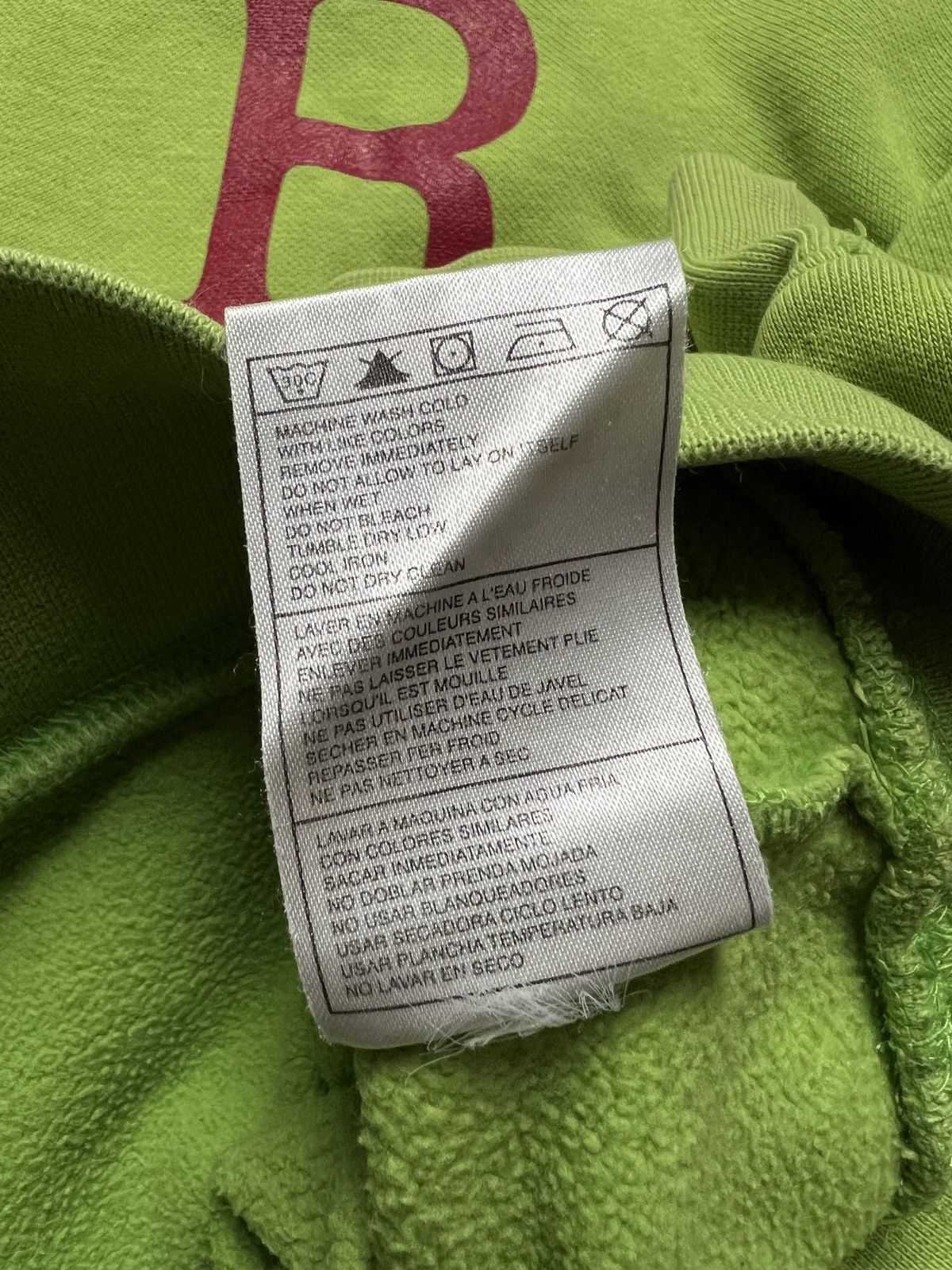 Nike Nike Vintage Celebration Of Air Neon Green Pullover Hoodie Size US M / EU 48-50 / 2 - 16 Thumbnail