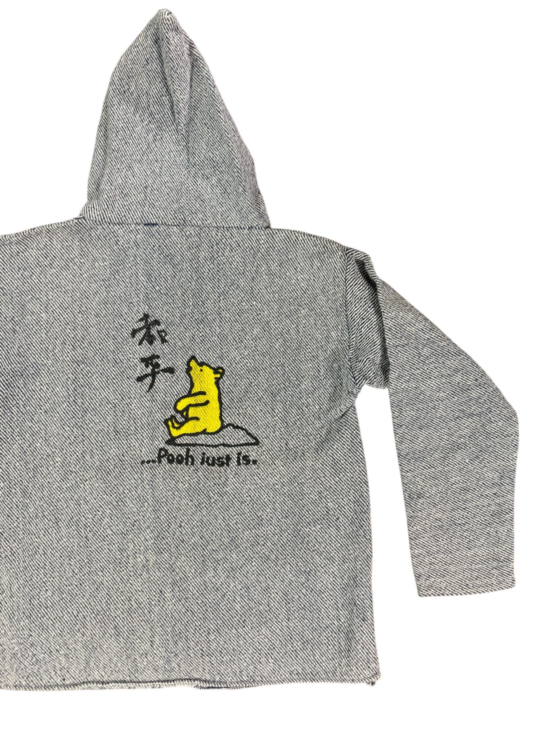 Disney RARE Vintage Y2K Winnie The Pooh Baja Hoodie Sweater Size US L / EU 52-54 / 3 - 3 Thumbnail