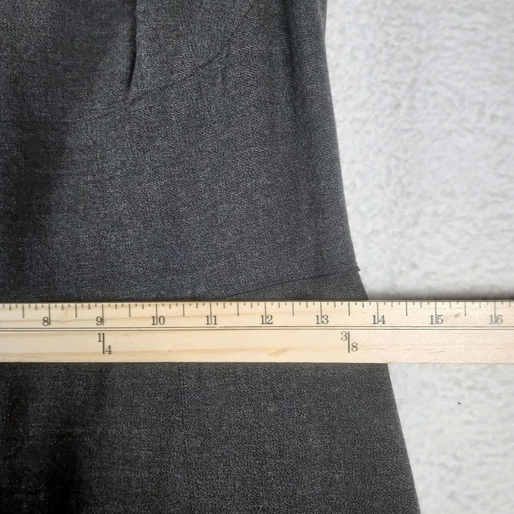 Vintage VINTAGE? No. Ann Taylor Wool Blend Sheath Dress Size 0 Gray Sleeveless Work Office Career Size XS / US 0-2 / IT 36-38 - 6 Thumbnail