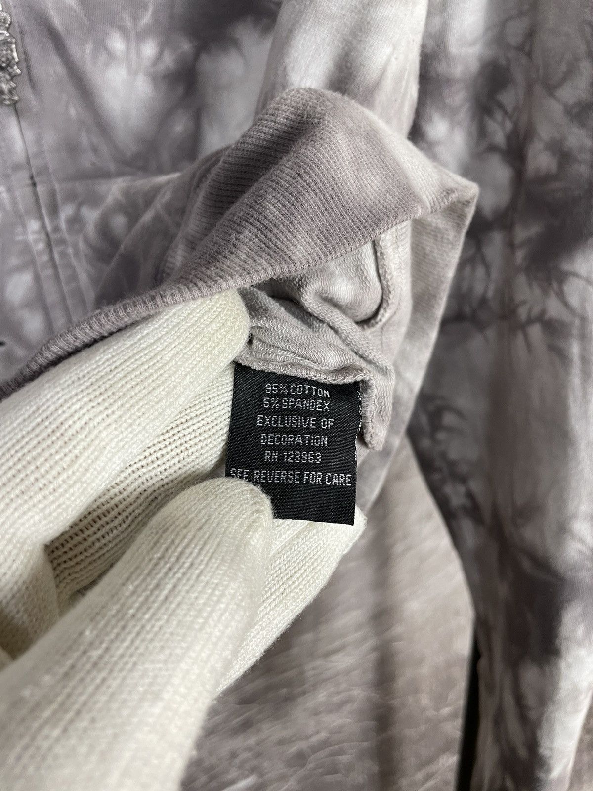 20471120 × Affliction × Japanese Brand Rebel Spirit Y2K Zip Hoodie Affliction Chrome hearts Style Size US M / EU 48-50 / 2 - 12 Thumbnail