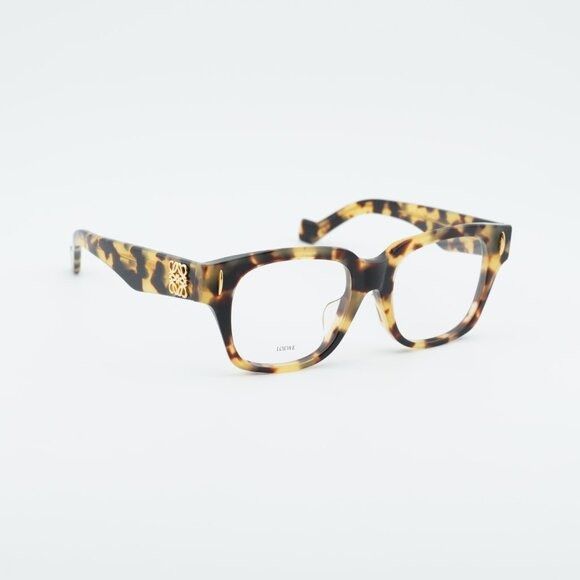 Loewe LW50091F 056 Eyeglasses Brown Havana 51mm Square Frame
