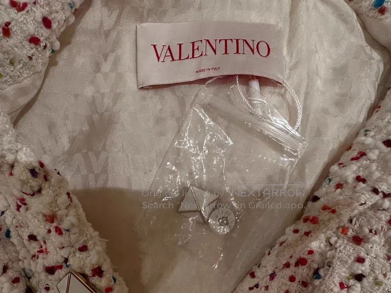 Valentino Valentino Snowflake woolen short coat Size S / US 4 / IT 40 - 7 Thumbnail