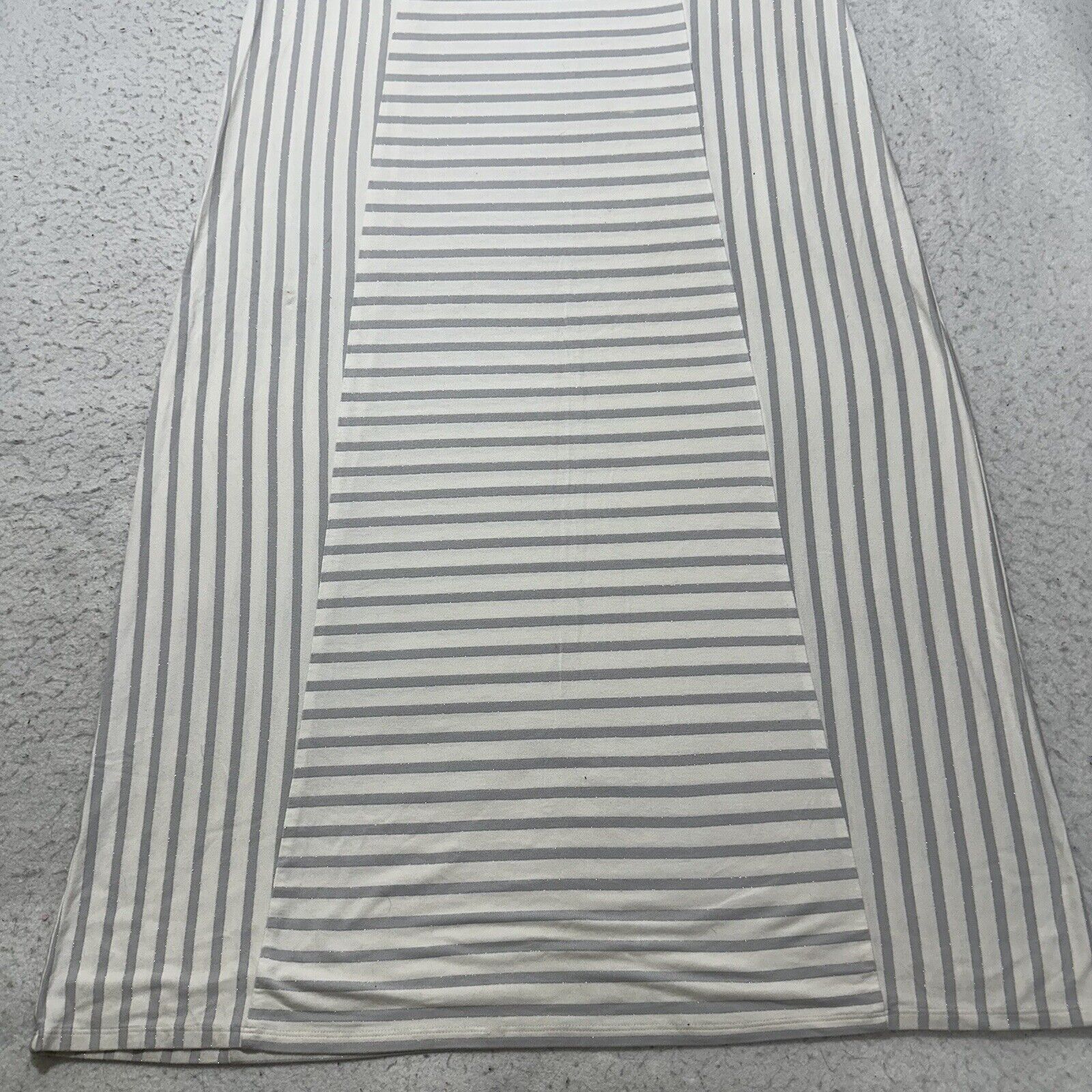 White House Black Market White House Black Market Small Maxi Skirt Sparkle Striped Size 28" / US 6 / IT 42 - 5 Thumbnail