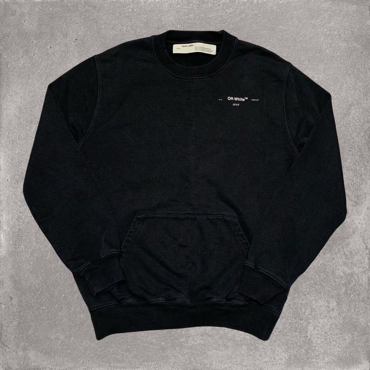 Off-White Off White Small Arrows Coral Black Sweatshirt Crewneck Size US S / EU 44-46 / 1 - 2 Thumbnail