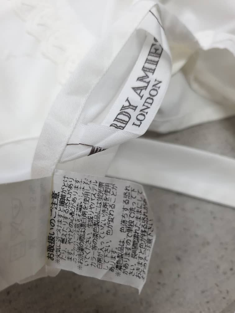 Hardy Amies Hardy Amies white colour Aprons Size M / US 6-8 / IT 42-44 - 5 Thumbnail