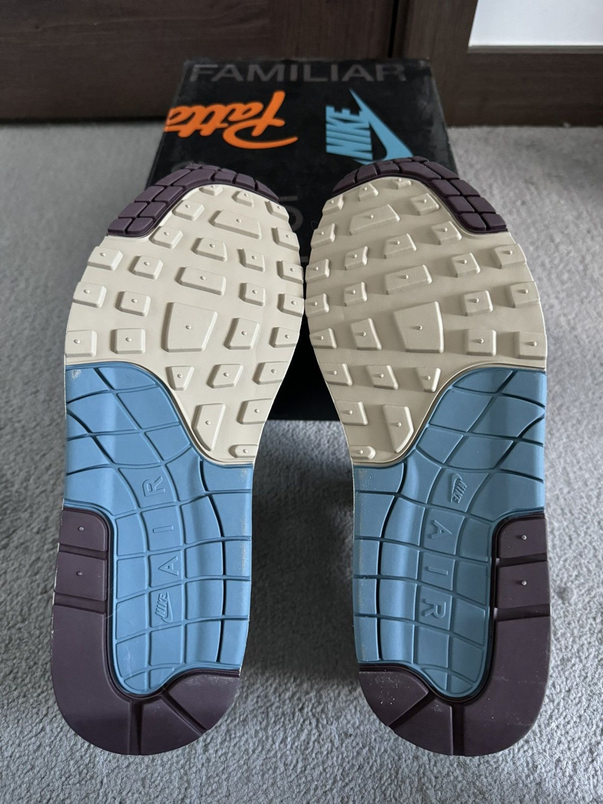 Nike × Patta Patta x Nike Air Max 1 Noise Aqua w/ Bracelet Size US 9.5 / EU 42-43 - 7 Thumbnail