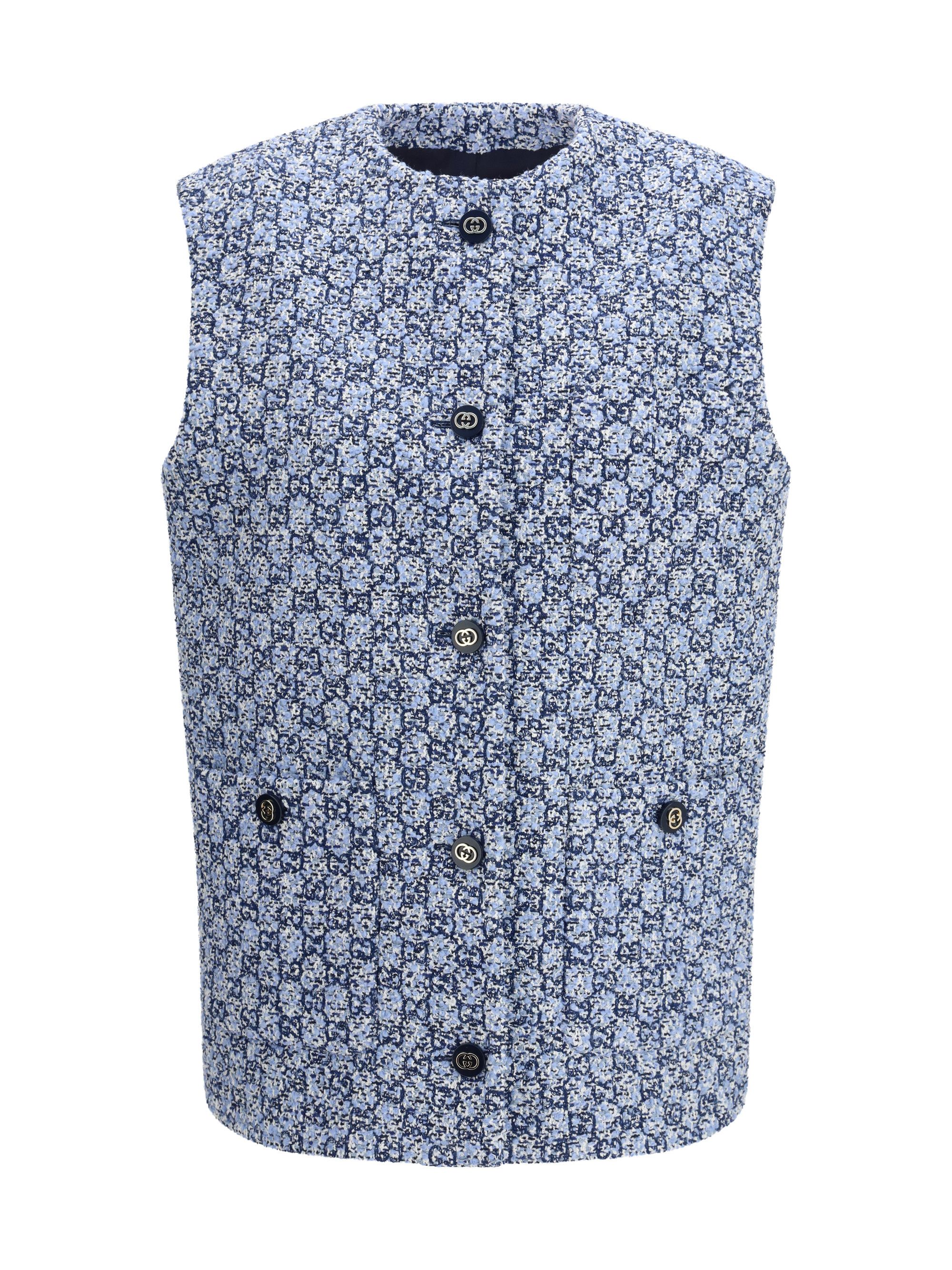 Gucci GG tweed Vest Size M / US 6-8 / IT 42-44 - 1 Thumbnail