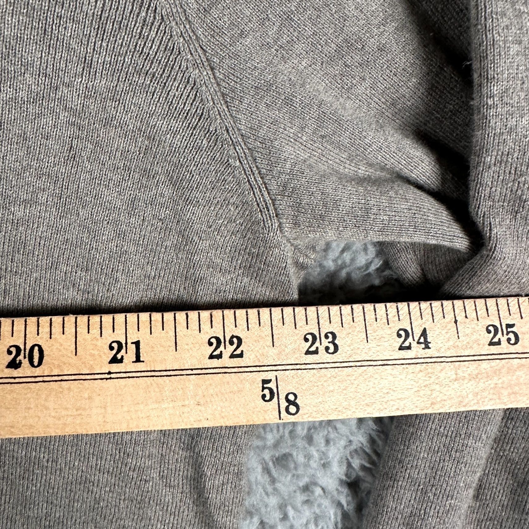 Polo Ralph Lauren Polo Ralph Lauren Sweater Mens L Gray Pony Pima Cotton V Neck Jumper Pullover Size US L / EU 52-54 / 3 - 5 Thumbnail