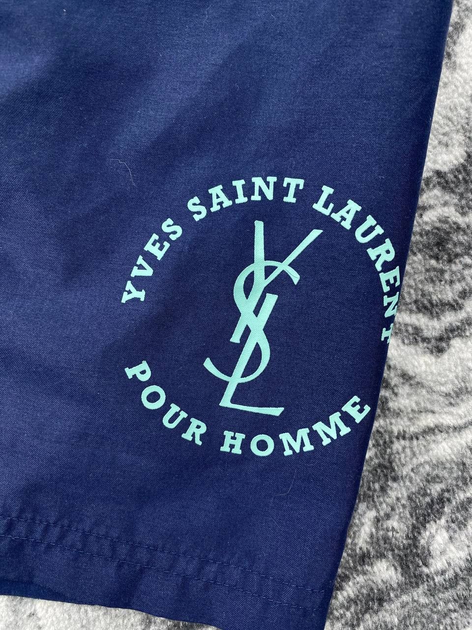Yves Saint Laurent Vintage Yves Saint Laurent Nylon Shorts Swim Size US 36 / EU 52 - 3 Thumbnail