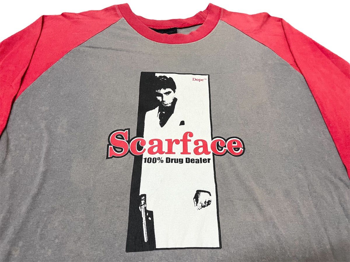 Vintage 90s Serial Killer Scarface “100% Drug Dealer” Tee