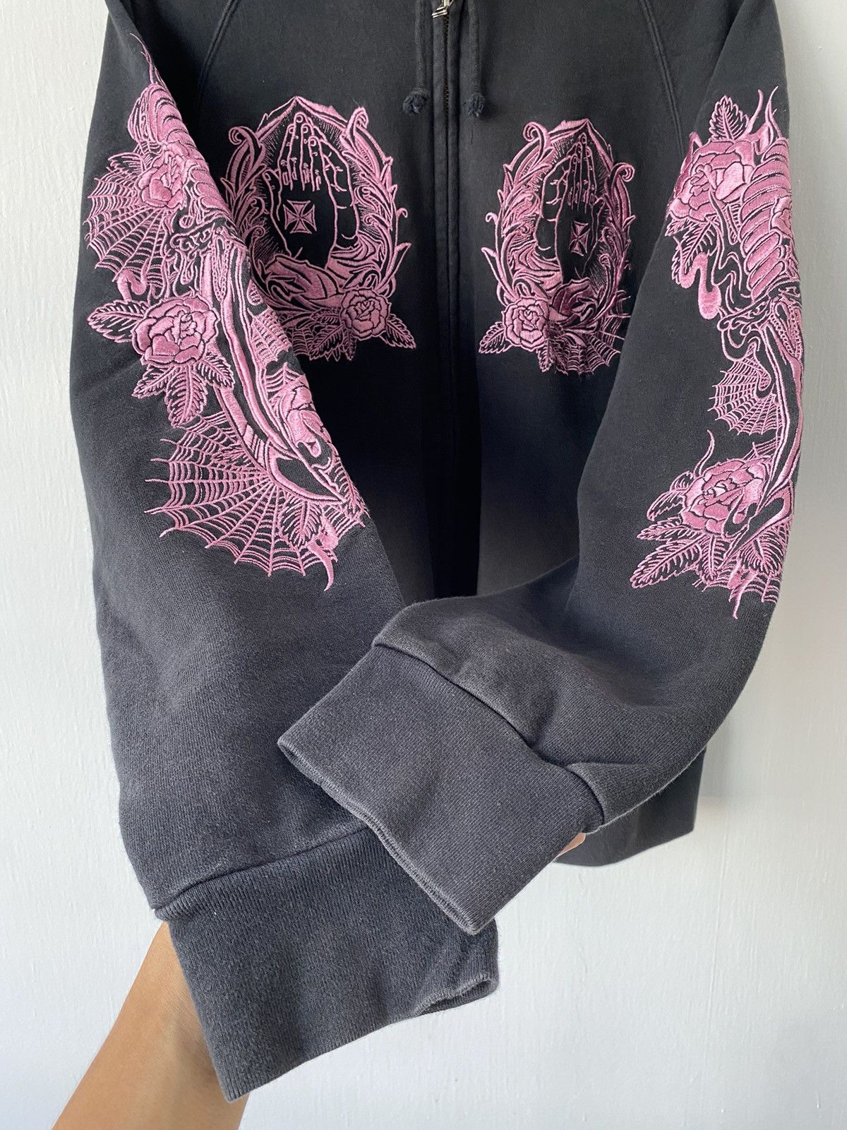 Japanese Brand J.K.P.D Embroided Pullover Hoodie Size US XL / EU 56 / 4 - 10 Thumbnail