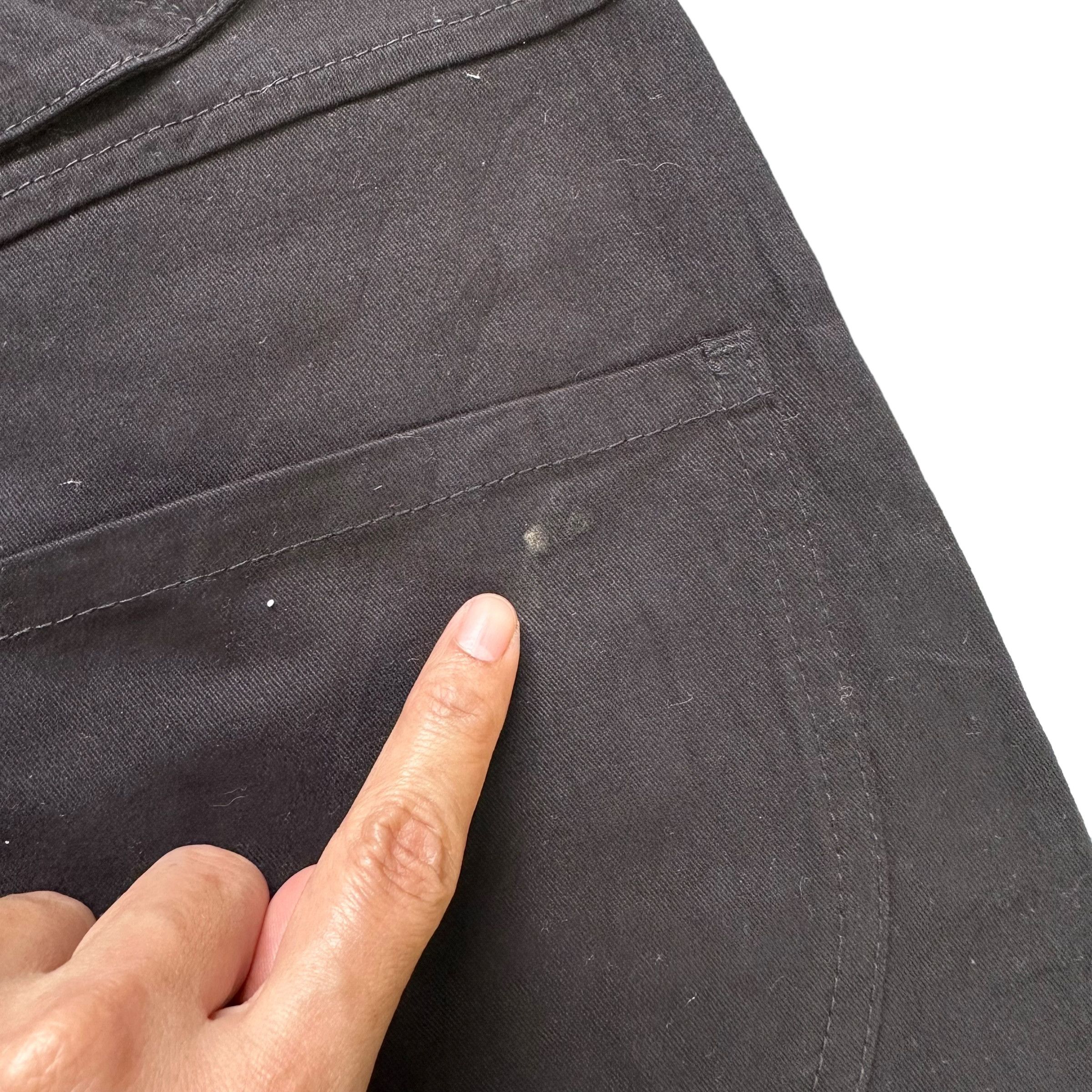 Sunao Kuwahara Sunao Kuwahara Cotton Straight Button Mini Skirt #A26-0584 Size 29" - 10 Thumbnail