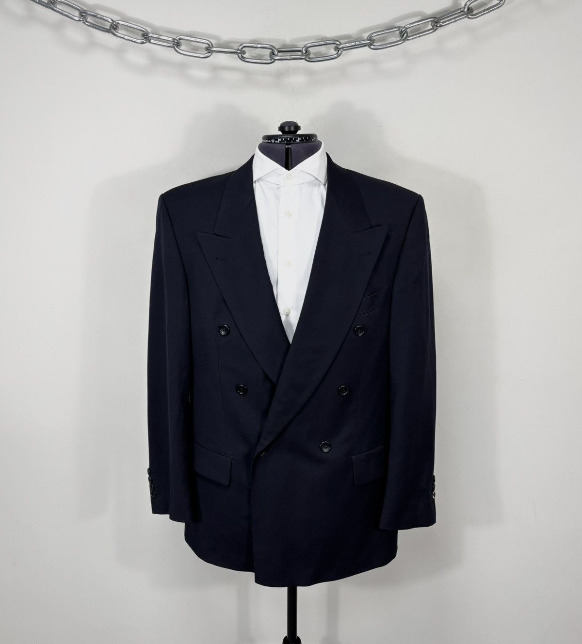 Hugo Boss Al Capone Men’s Double Breasted Wool Blazer Jacket