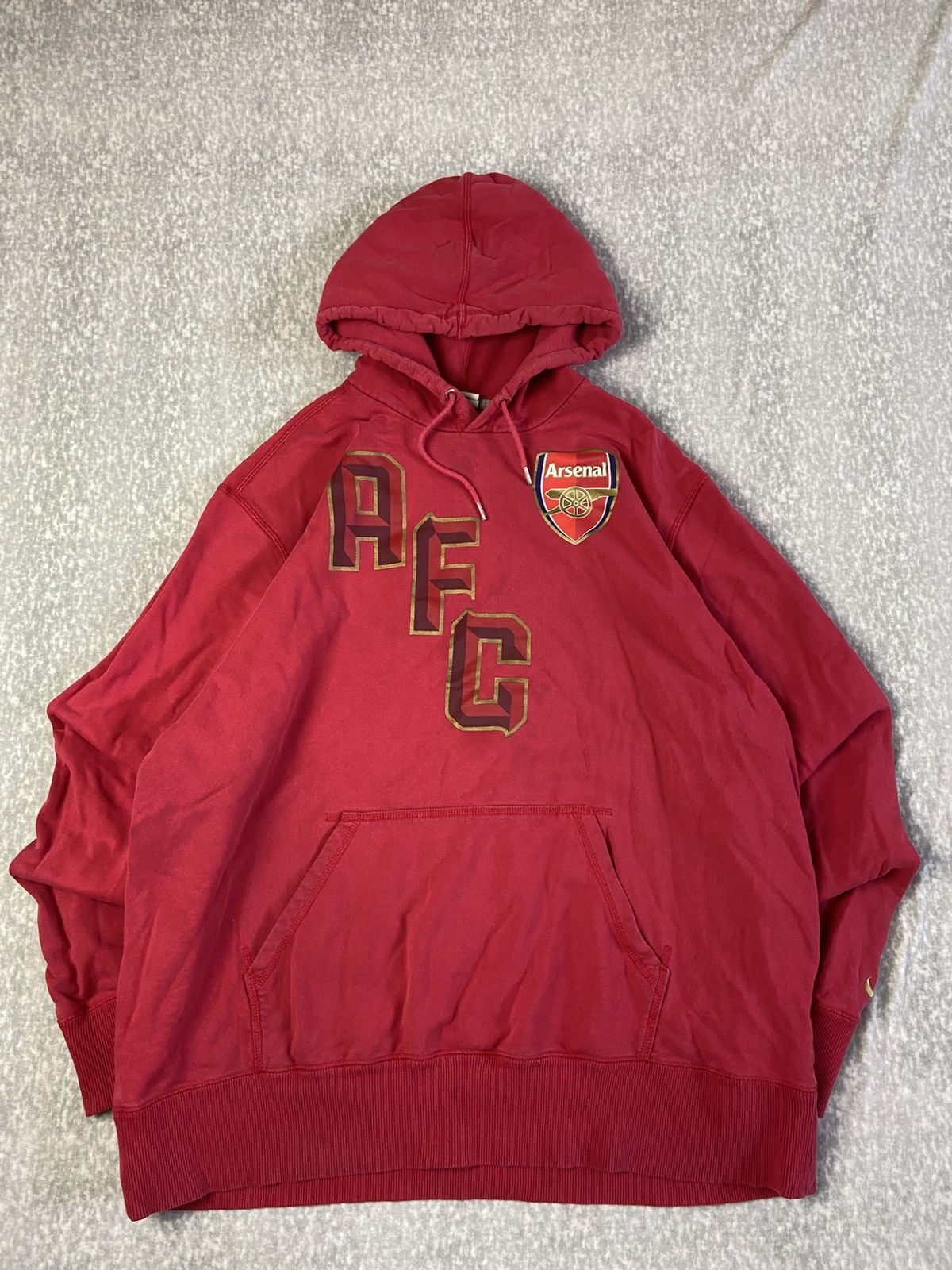 Nike Vintage Nike Arsenal FC Hoodie Size US XXL / EU 58 / 5 - 1 Thumbnail