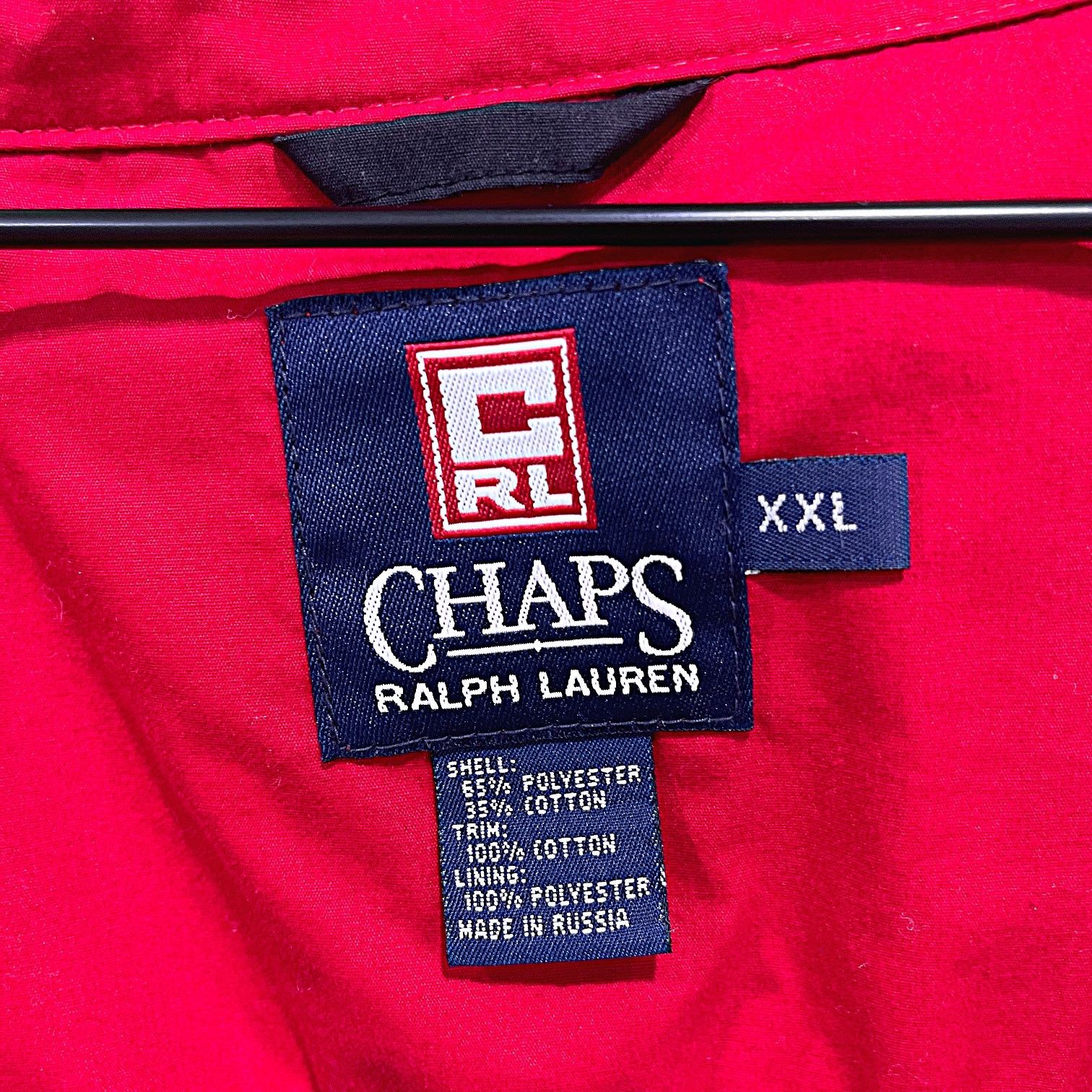 Chaps Ralph Lauren × Vintage CHAPS RALPH LAUREN Vintage 90s Windbreaker Jacket Mens XXL Size US XXL / EU 58 / 5 - 8 Thumbnail