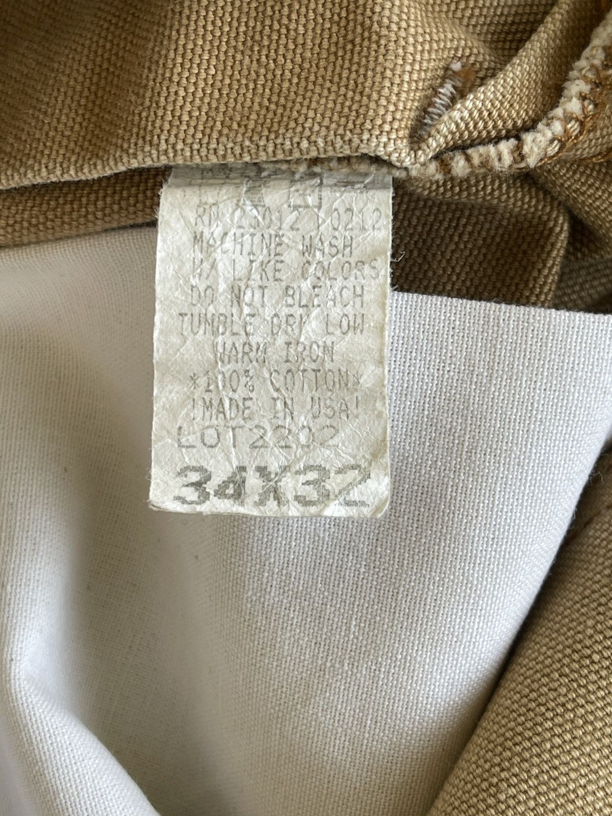 Vintage LOT 2202 Round House Double Knee Carpenter Work Pants Size US 34 / EU 50 - 14 Thumbnail