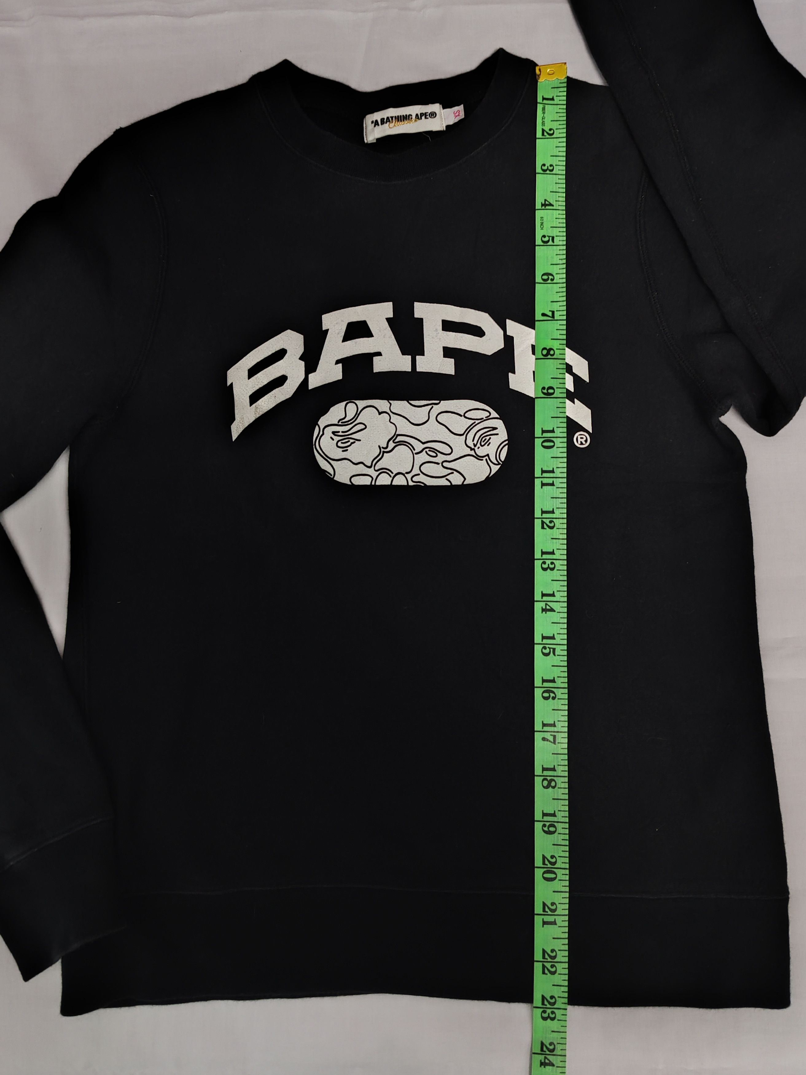 Bape Bape A Bathing Ape Sweatshirt Spell Out Japan Designer Size XS / US 0-2 / IT 36-38 - 7 Thumbnail