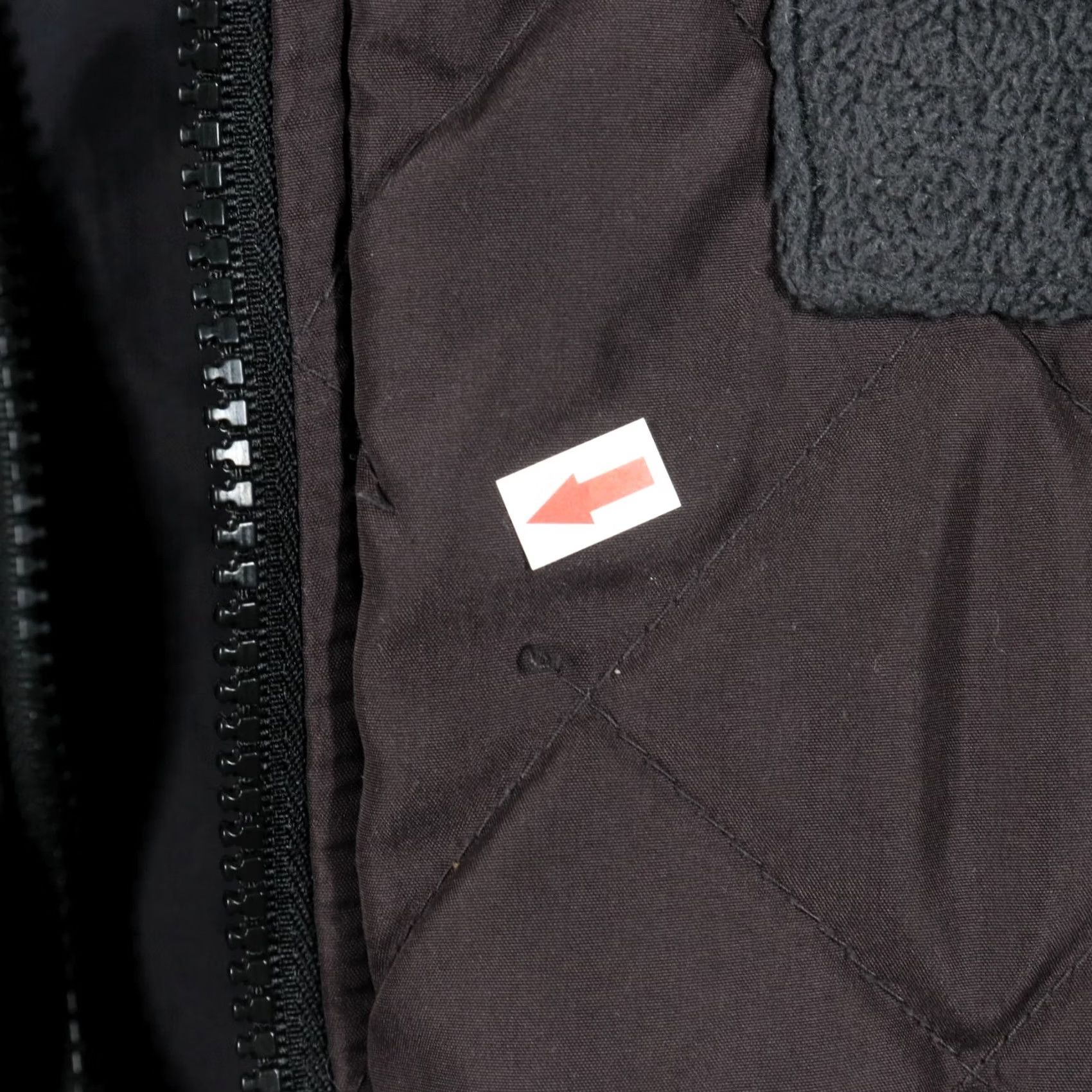 Edwin Edwin Puffer Jacket Mens Large Gray Quilted Elbow Patch Jacket Zip Nylon Coat Size US L / EU 52-54 / 3 - 6 Thumbnail