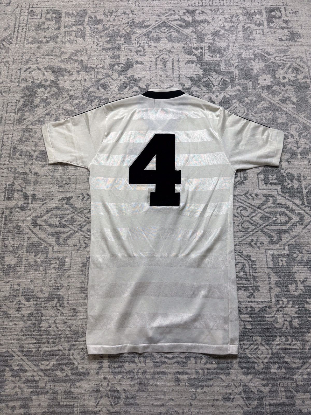 Adidas Adidas West Germany #4 Karlheinz Forster Matchworn Euro 1984 Size US M / EU 48-50 / 2 - 8 Thumbnail