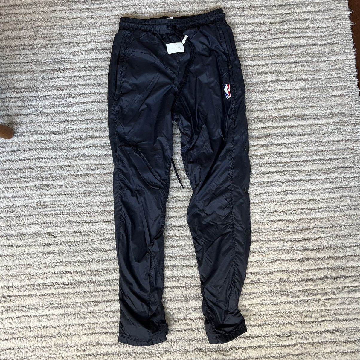 Nike Nike x Fear of God FOG Black Essential Nylon Track Pants XS | Grailed