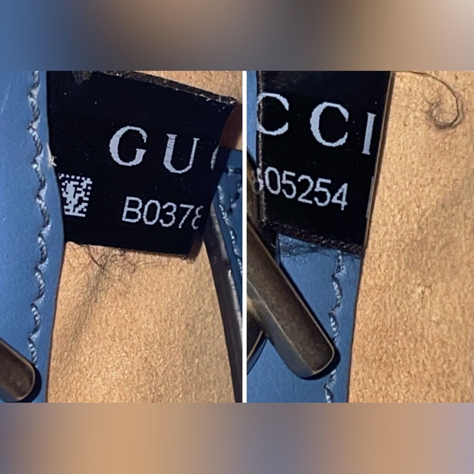 Gucci Gucci GG Marmont Matelassé Blue Crossbody 696123 Size ONE SIZE - 13 Thumbnail