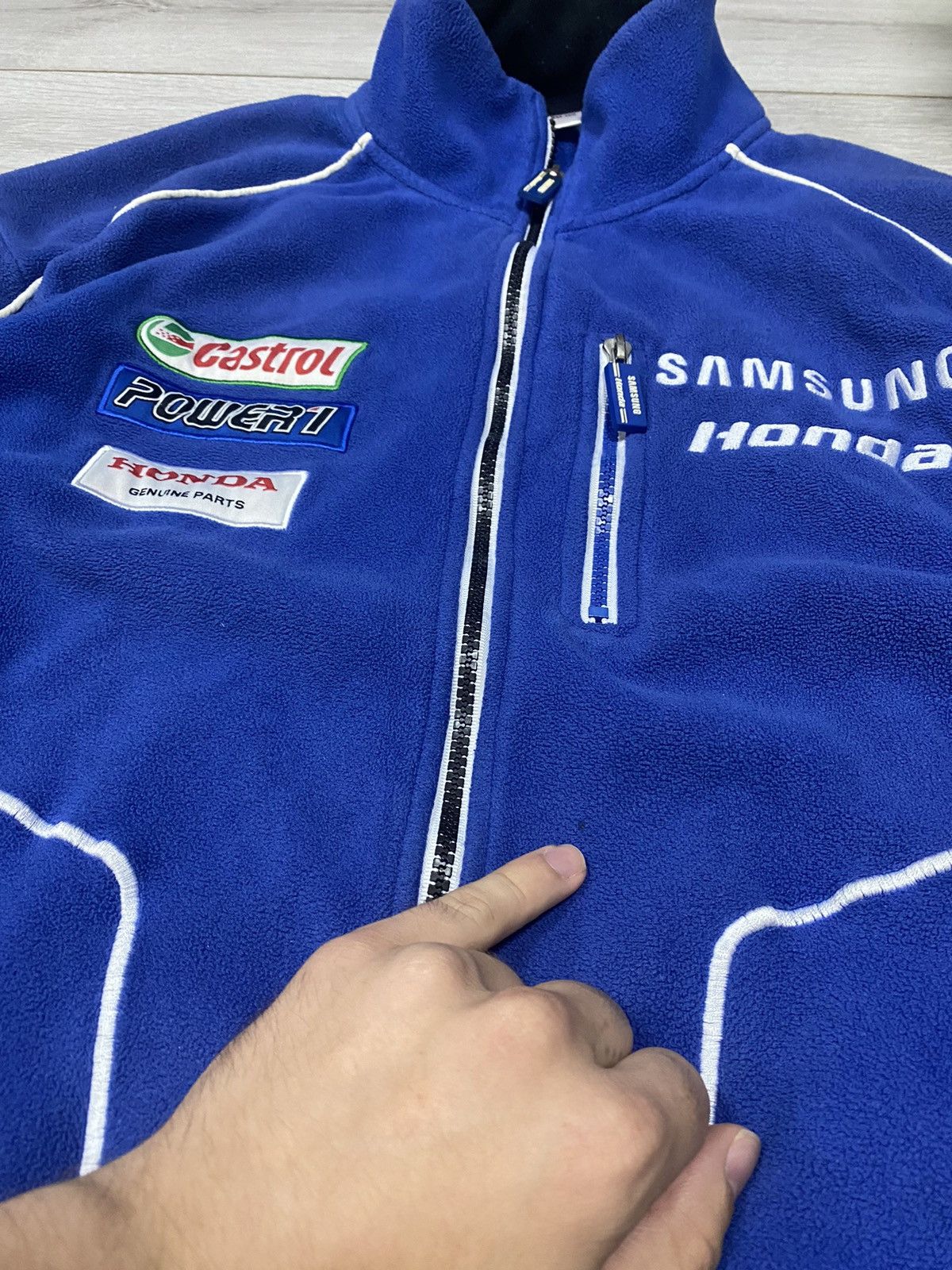 Samsung Samsung Honda vintage fleece zip Size US M / EU 48-50 / 2 - 5 Thumbnail