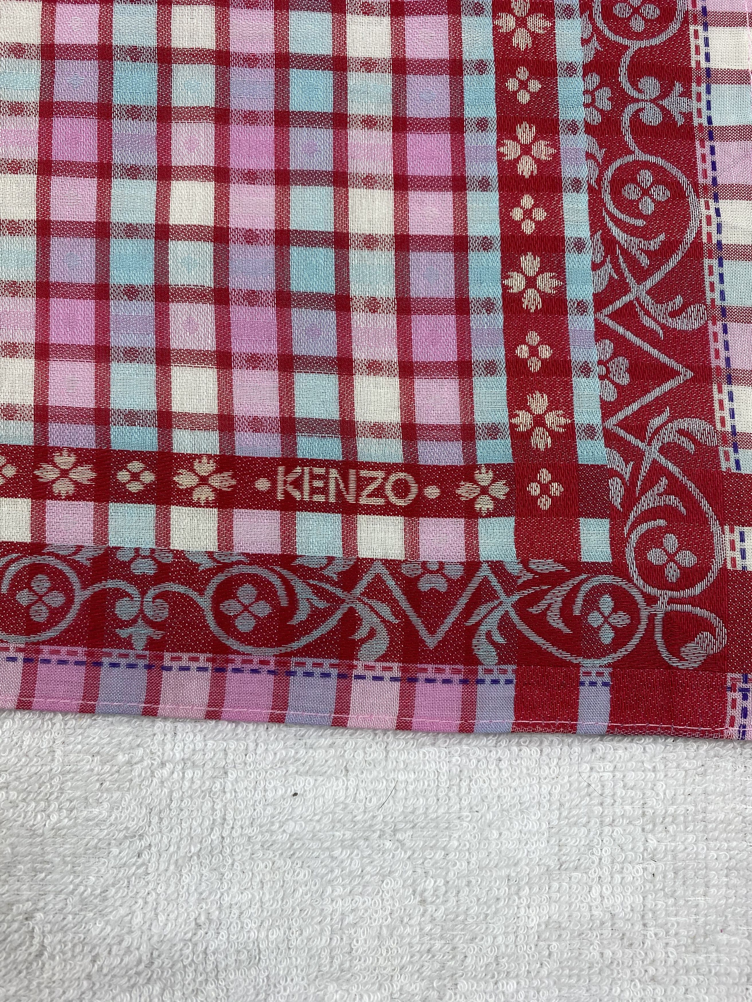 Kenzo × Vintage Kenzo Handkerchief / Bandana / Neckerchief Size ONE SIZE - 5 Thumbnail