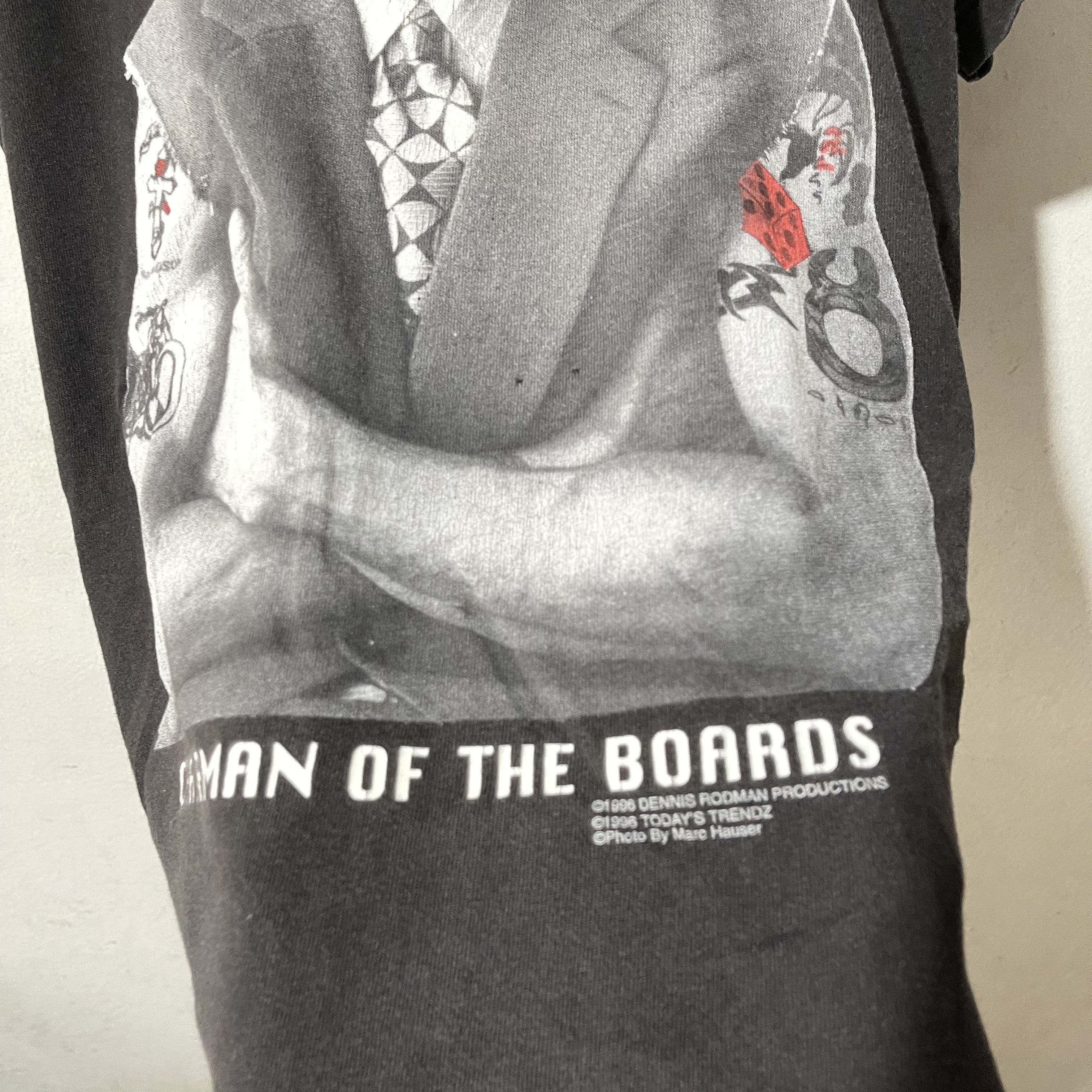 NBA × Vintage Vintage 1996 Dennis Rodman Chairman of The Boards Shirt Size US M / EU 48-50 / 2 - 3 Thumbnail