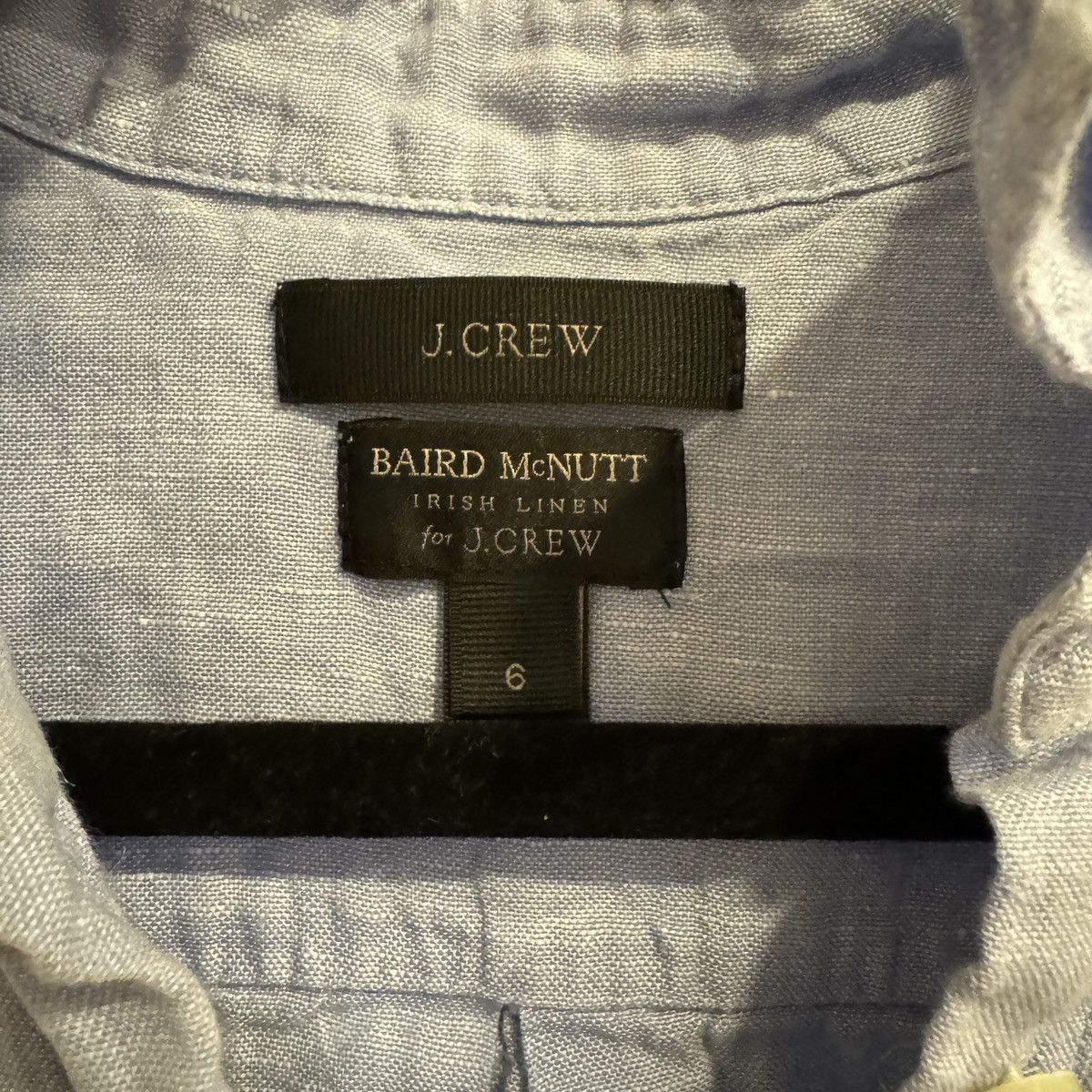 J.Crew J.Crew x Baird McNutt Irish Linen Shirt Size S / US 4 / IT 40 - 3 Thumbnail