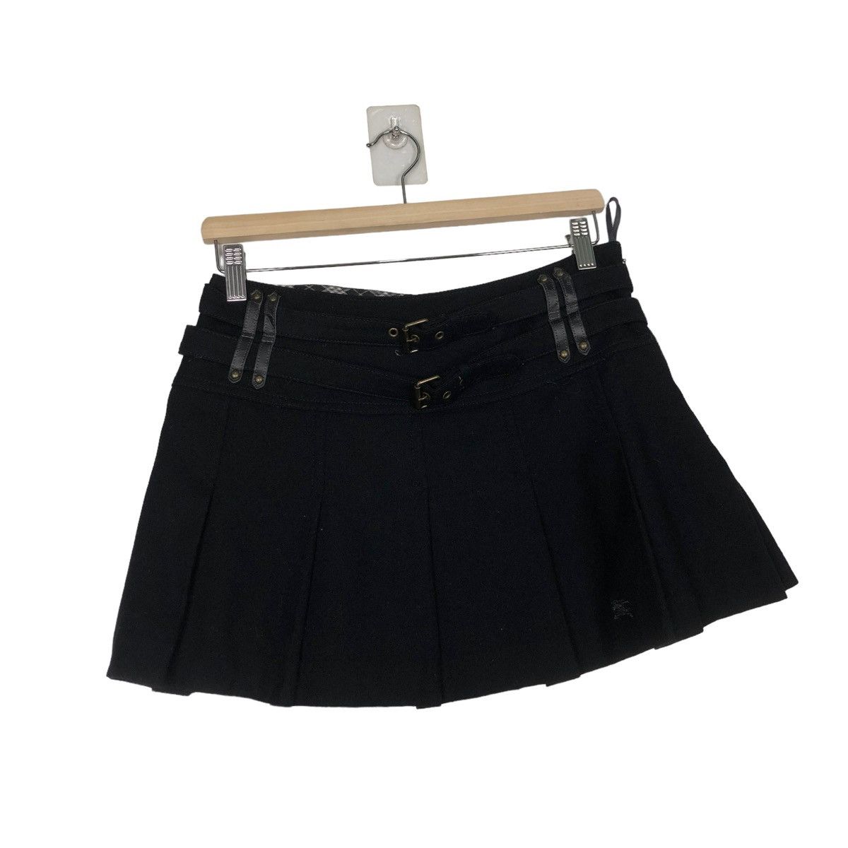 Burberry 💥90’s Vintage Burberry London Blue Label Skirt Nova Check Size 26" / US 2 / IT 38 - 3 Thumbnail