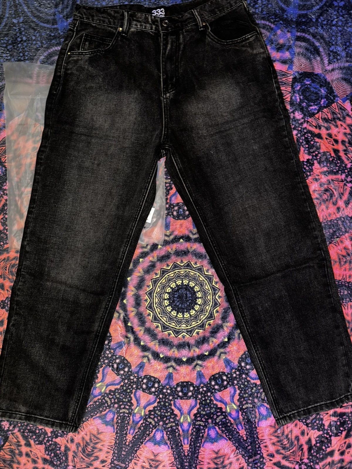 Half Evil Half Evil Black Denim Size US 34 / EU 50 - 2 Thumbnail