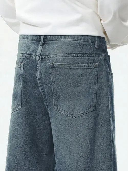 Japanese Brand × Vintage Baloon Skate Baggy Denim Jeans Loose 2000s Size US 32 / EU 48 - 2 Thumbnail