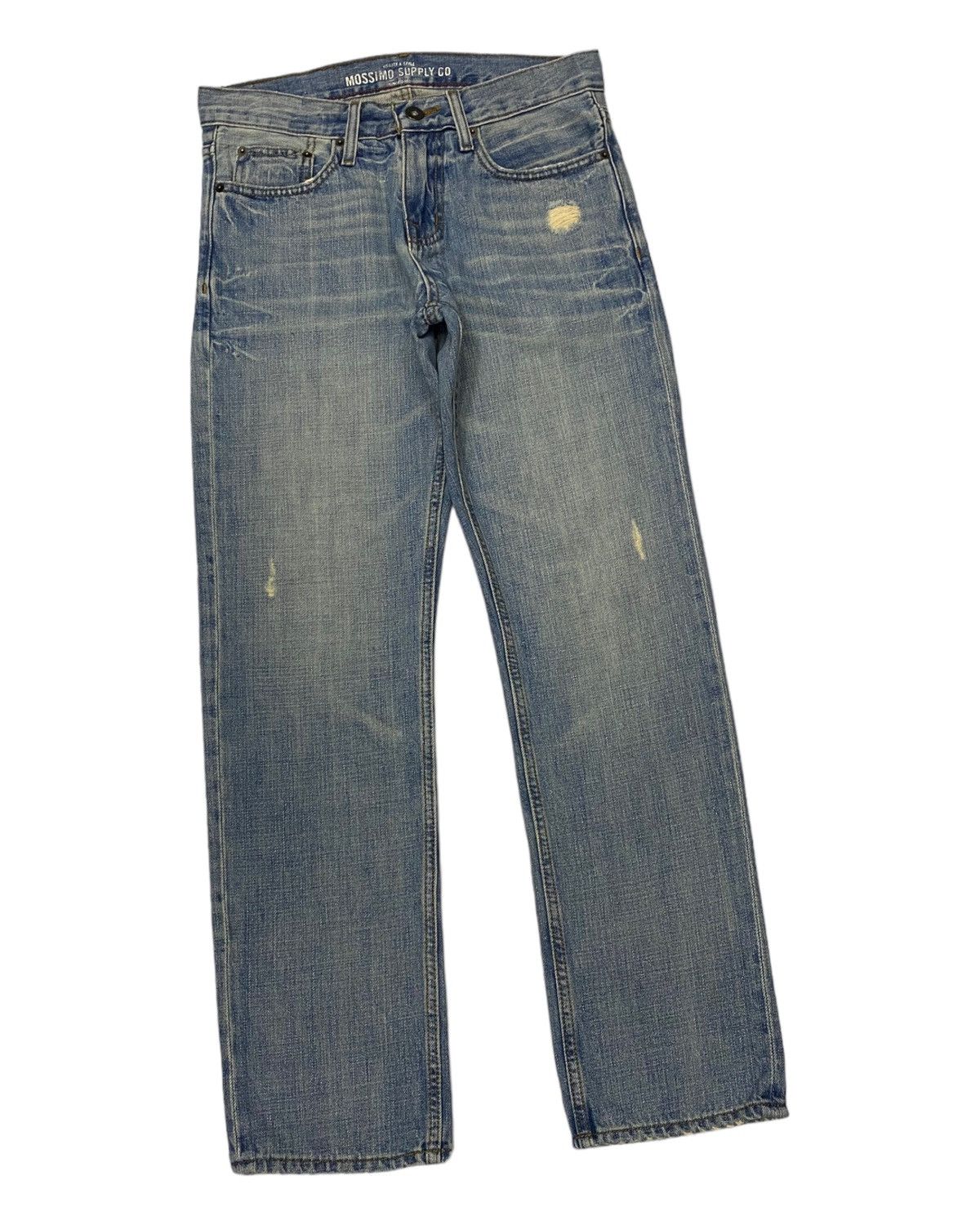 Japanese Brand × Mossimo 🔥DISTRESSED DENIM MOSSIMO SUPPLY CO DENIM JEANS Size US 31 - 2 Thumbnail