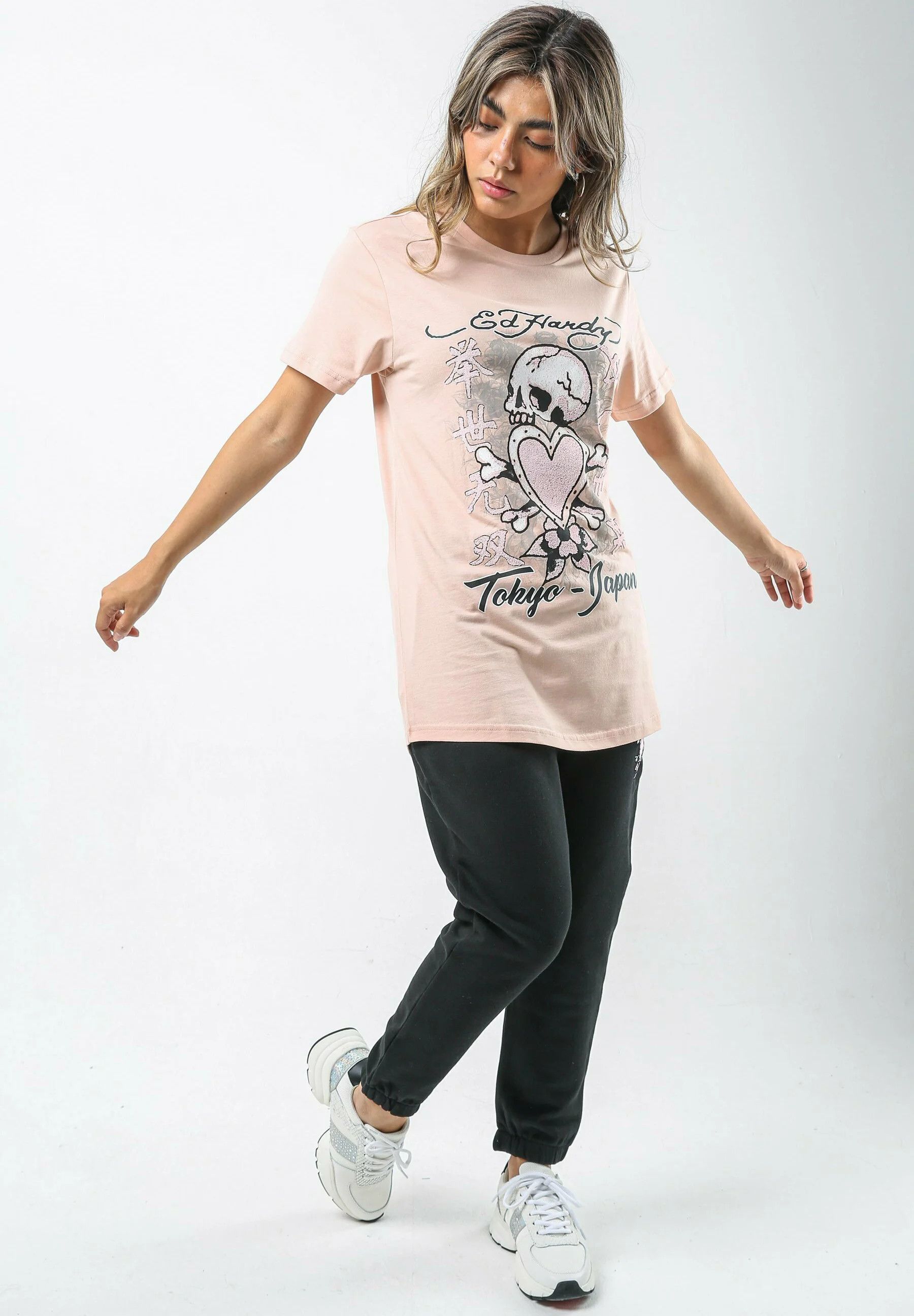 Christian Audigier × Ed Hardy Ed Hardy T-Shirt Tokyo Japan Skull Logo Size US M / EU 48-50 / 2 - 11 Thumbnail