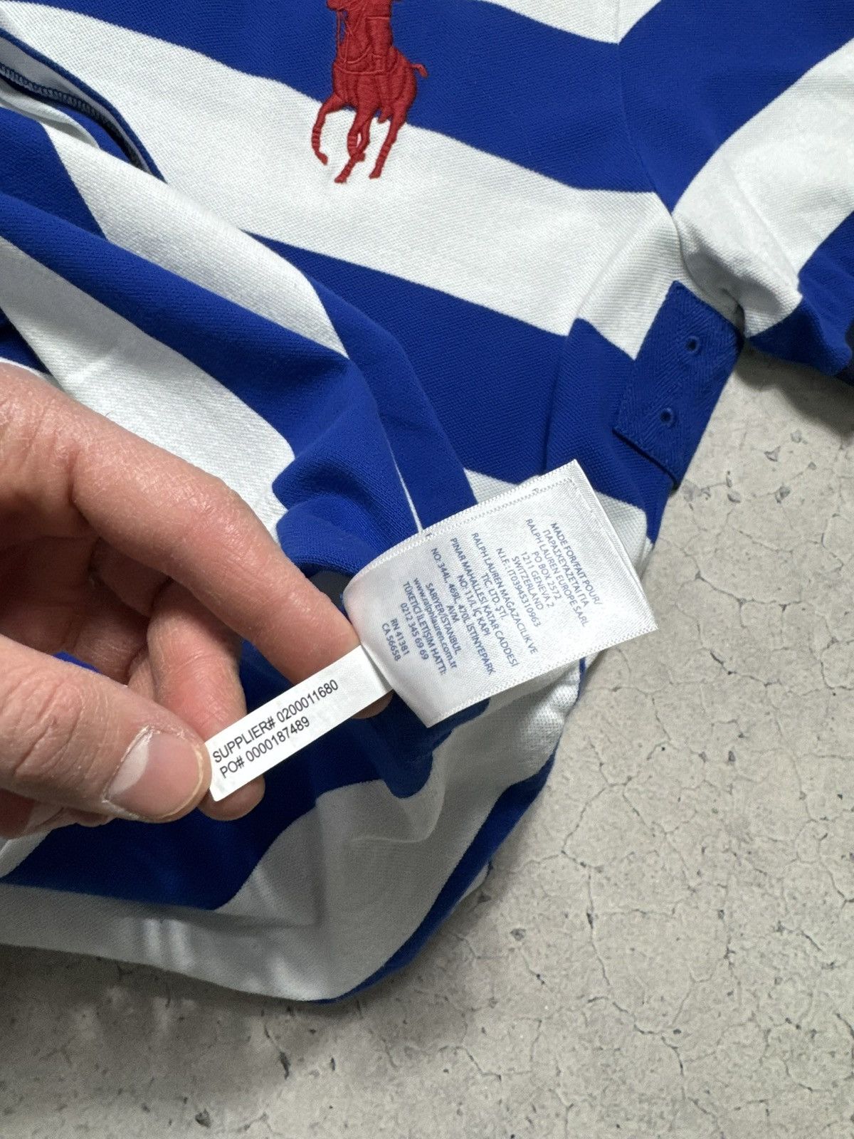 Polo Ralph Lauren Polo Ralph Lauren USA Striped Big Pony Shirt PRL Size XL Size US XL / EU 56 / 4 - 9 Thumbnail