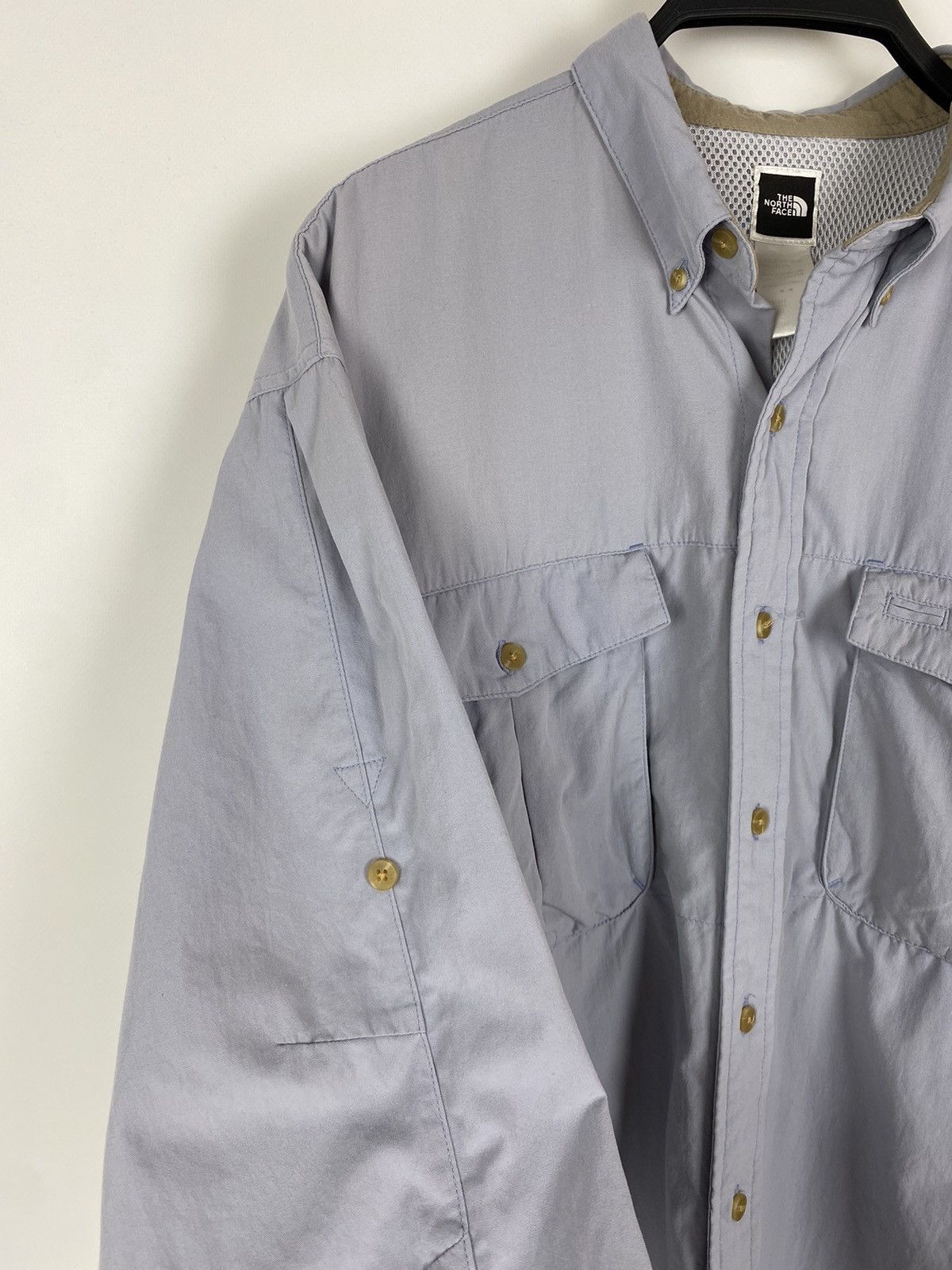 The North Face 2000’s Vintage The North Face Cargo Pocket Nylon Shirt Size US M / EU 48-50 / 2 - 6 Thumbnail
