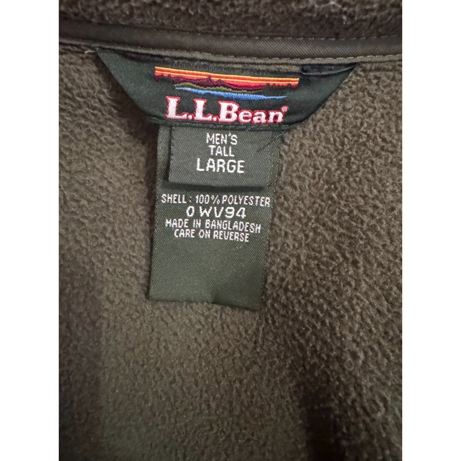 Vintage LL Bean Jacket Mens Large Tall LT Gray Full Zip Parka Removable liner with hood Size US L / EU 52-54 / 3 - 6 Thumbnail
