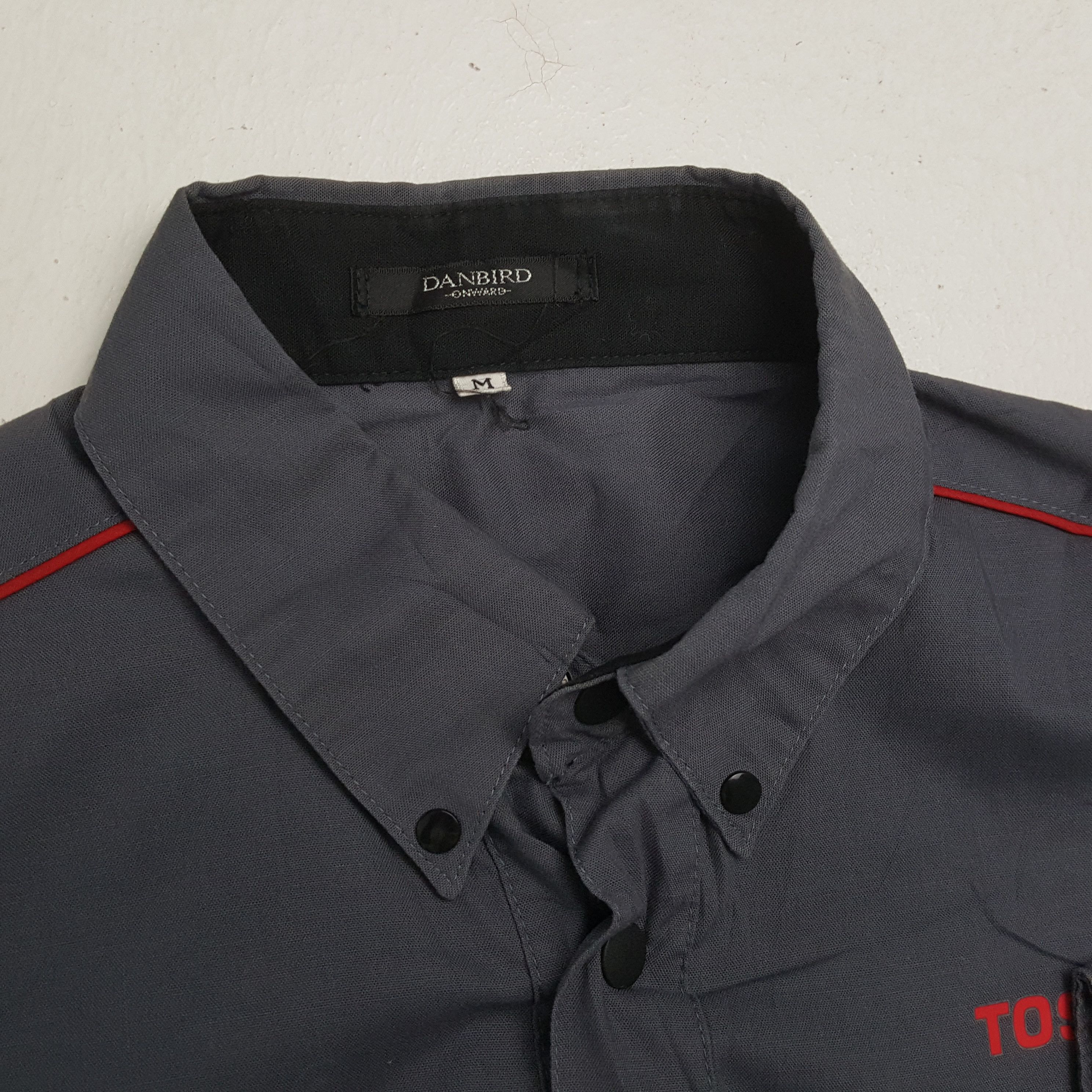Japanese Brand × Vintage TOSHIBA Japanese Electronic Brand Workwear Shirt Size US M / EU 48-50 / 2 - 10 Thumbnail