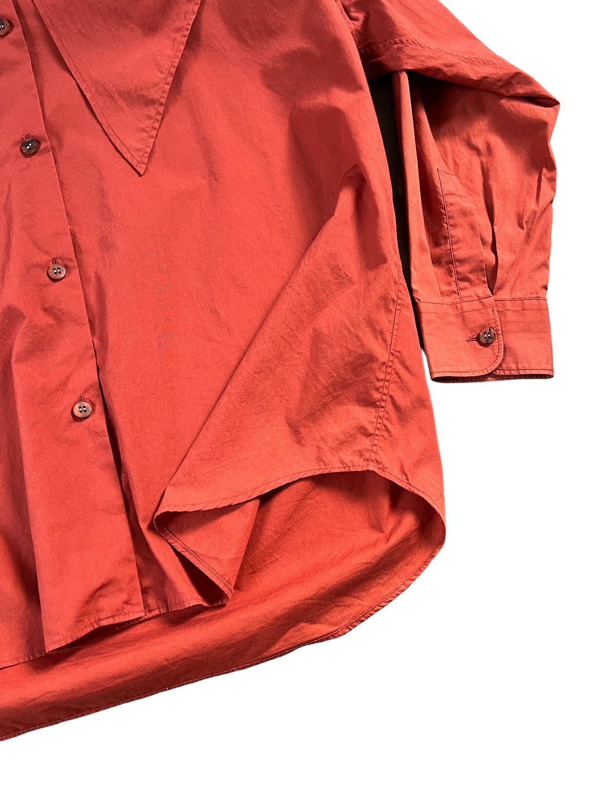 Romeo Gigli Vintage Romeo Gigli Wide Collar Button Shirt Size M / US 6-8 / IT 42-44 - 9 Thumbnail