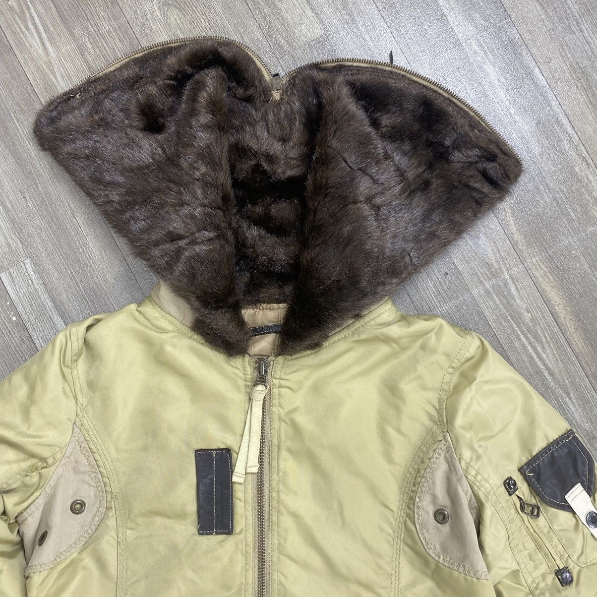 Avirex × Vintage Avirex N-2B Fur Flying Jacket Parkas lgb style Size S / US 4 / IT 40 - 3 Thumbnail