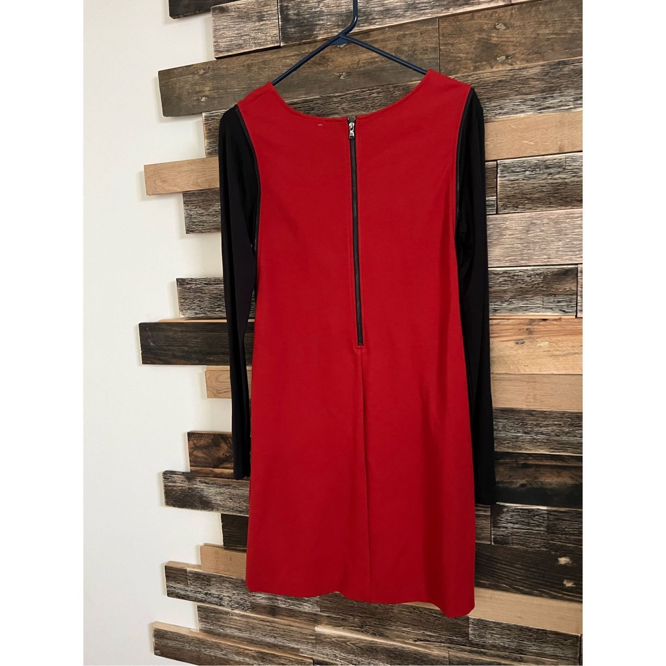 Kenneth Cole KENNETH COLE New York NWT Red Capri Color Block Dress Expose Size M / US 6-8 / IT 42-44 - 2 Thumbnail